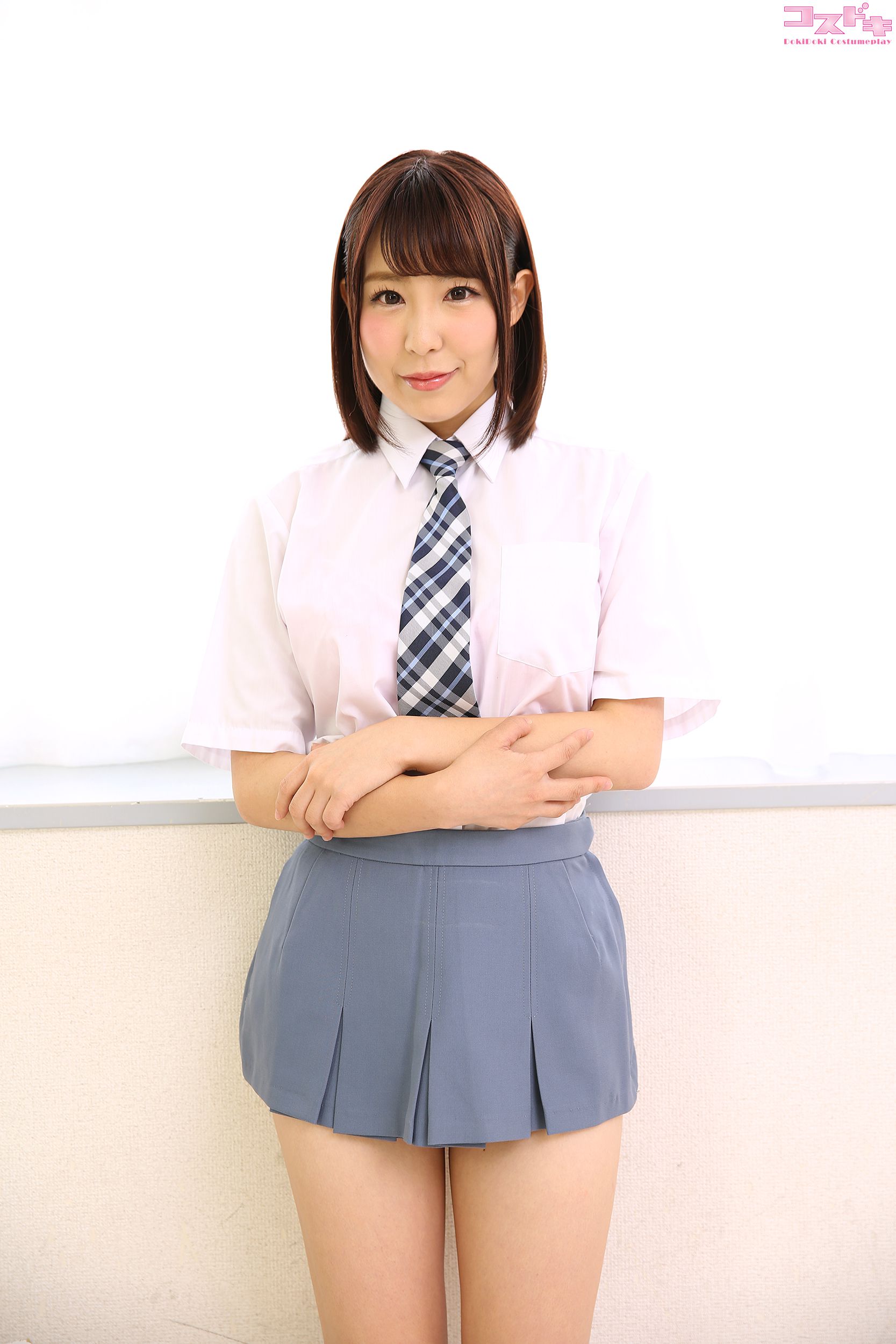 [Cosdoki] Mori Harura 森はるら moriharura_pic_seifuku1