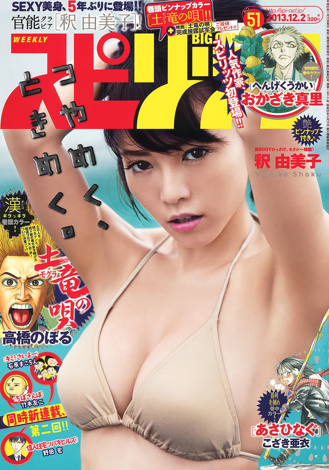 [Weekly Big Comic Spirits] 2013年No.51 釈由美子