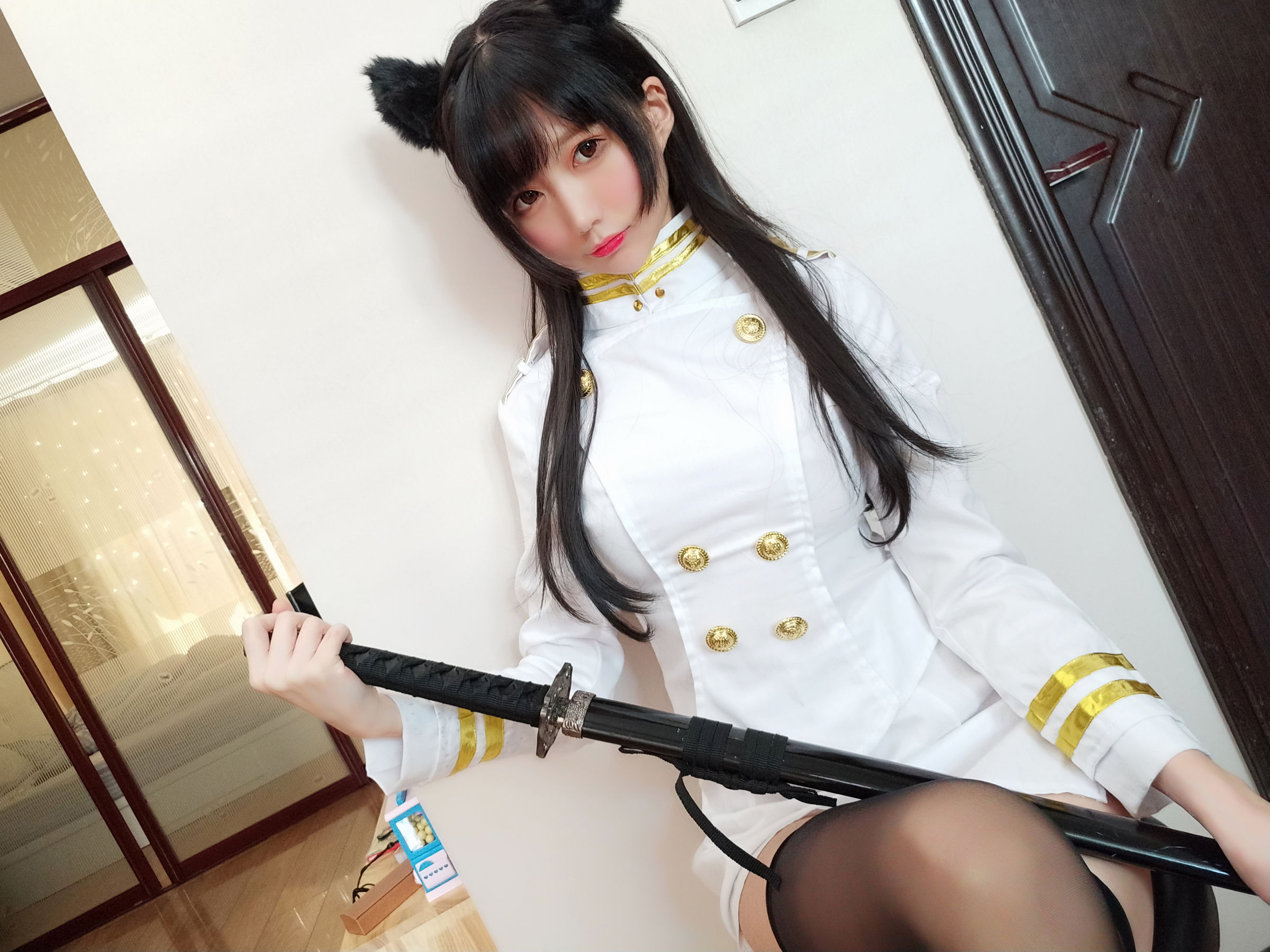 [Cosplay] NAGISA魔物喵[fantia] - 戦損愛宕