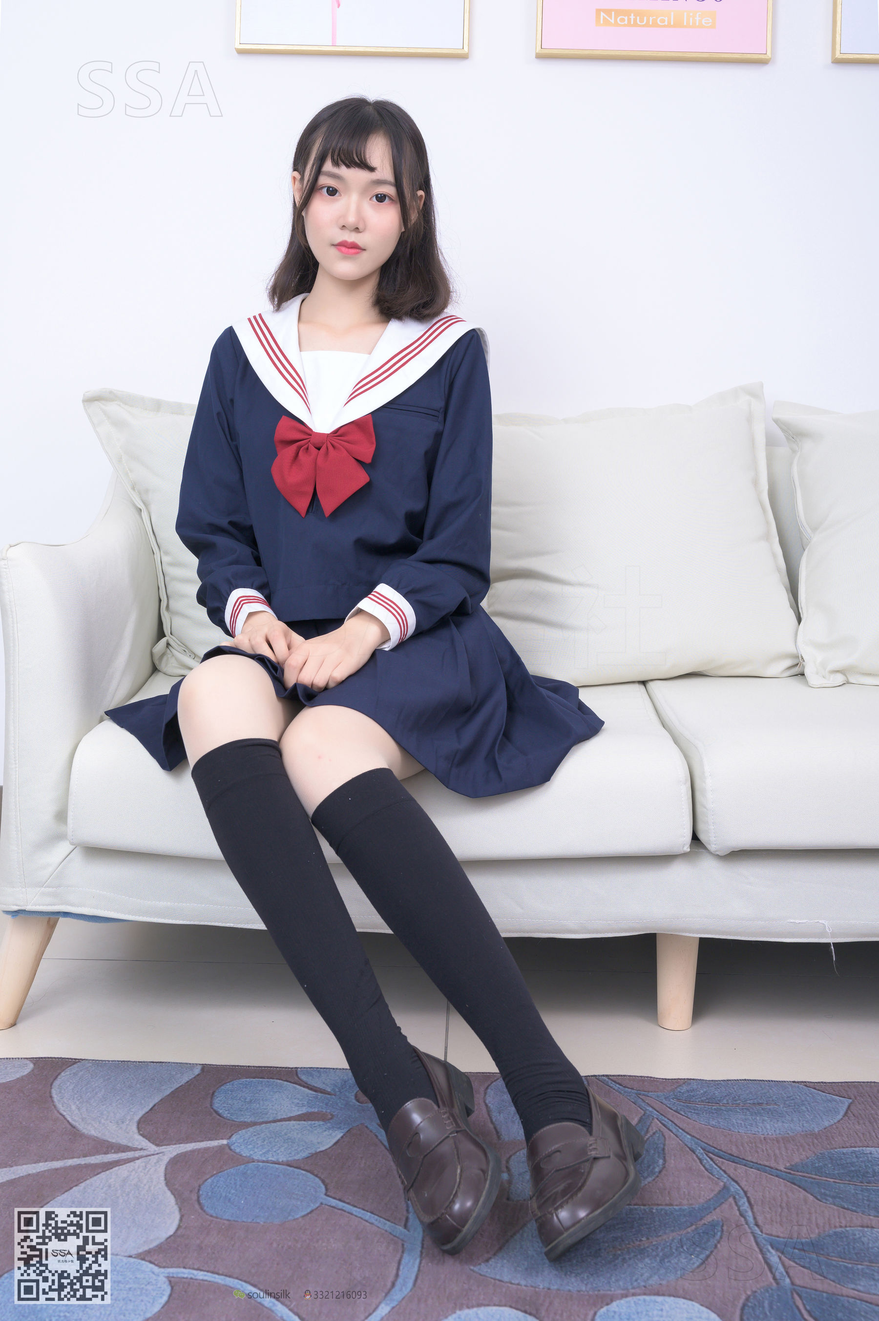 [SSA丝社]超清写真 No.213 阳阳 阳光少女jk制服（上）