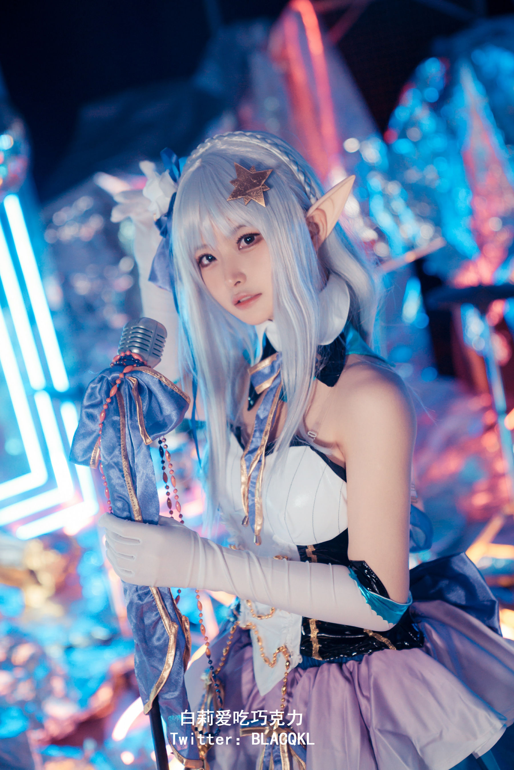 [福利COS] 白莉爱吃巧克力 - 爱蜜莉雅