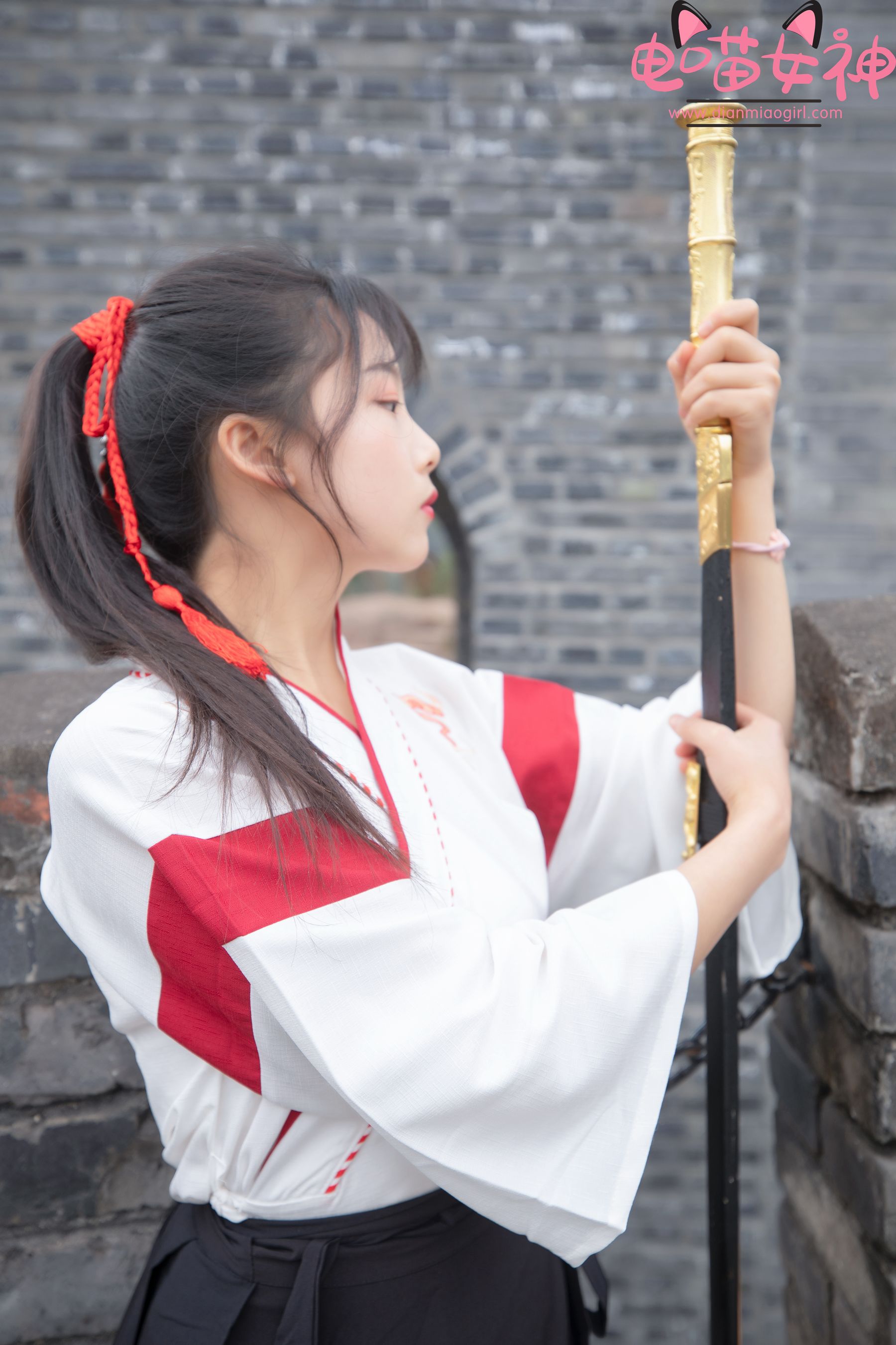 [网红COSER] 电喵女神 - 灵唯 长城古装