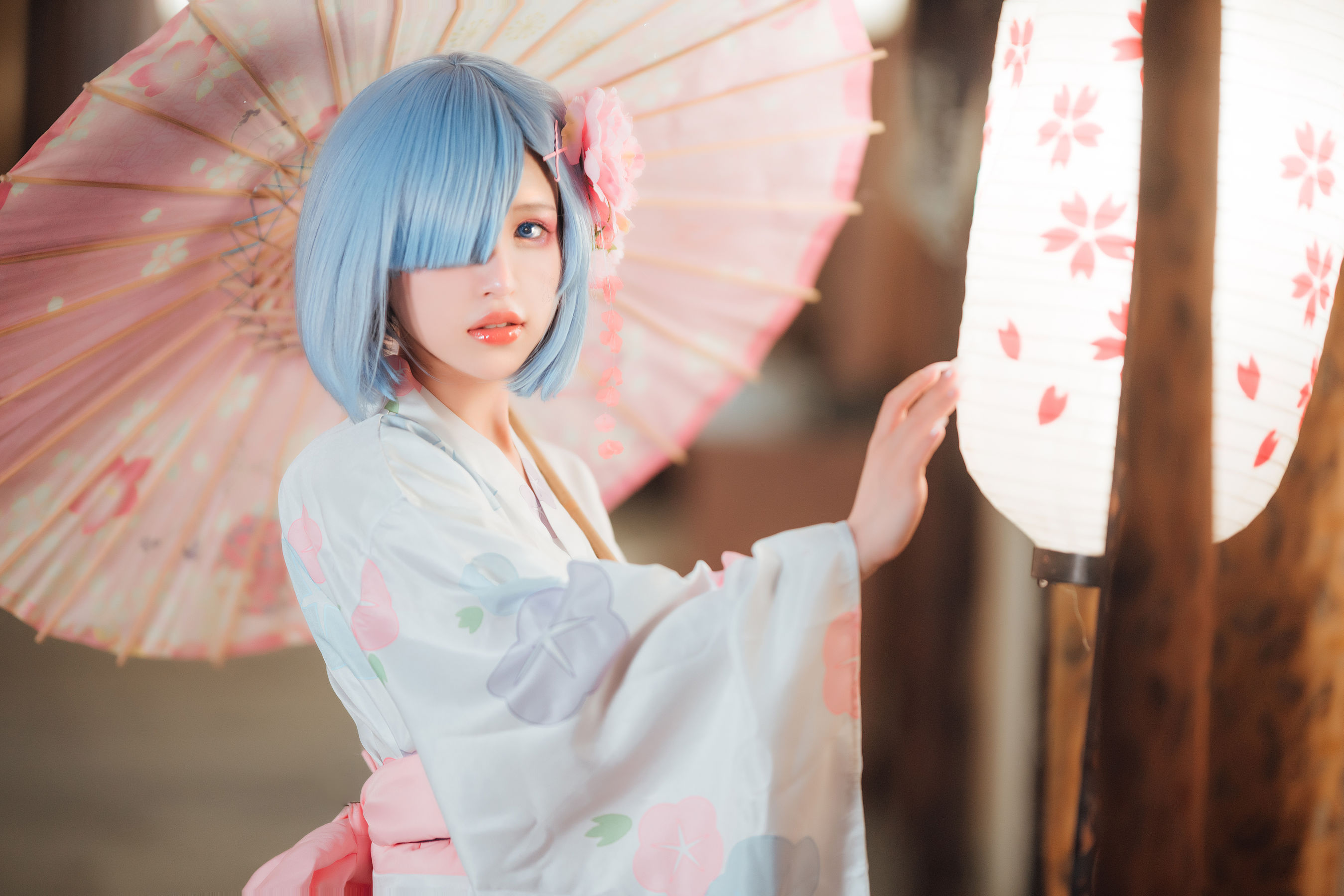 [网红COSER] 美少女晕崽 - 和服雷姆