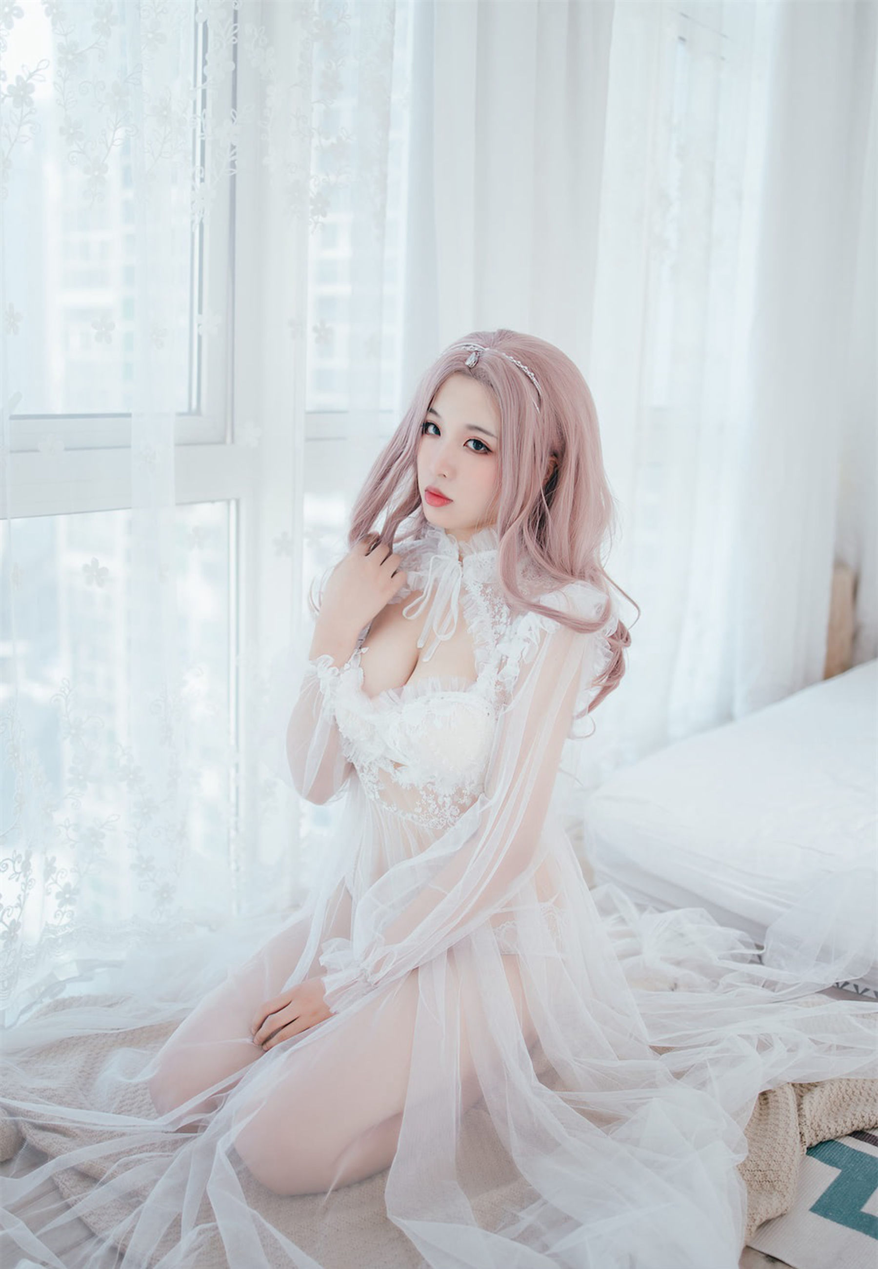 [网红COSER] 轩萧学姐 - 花嫁