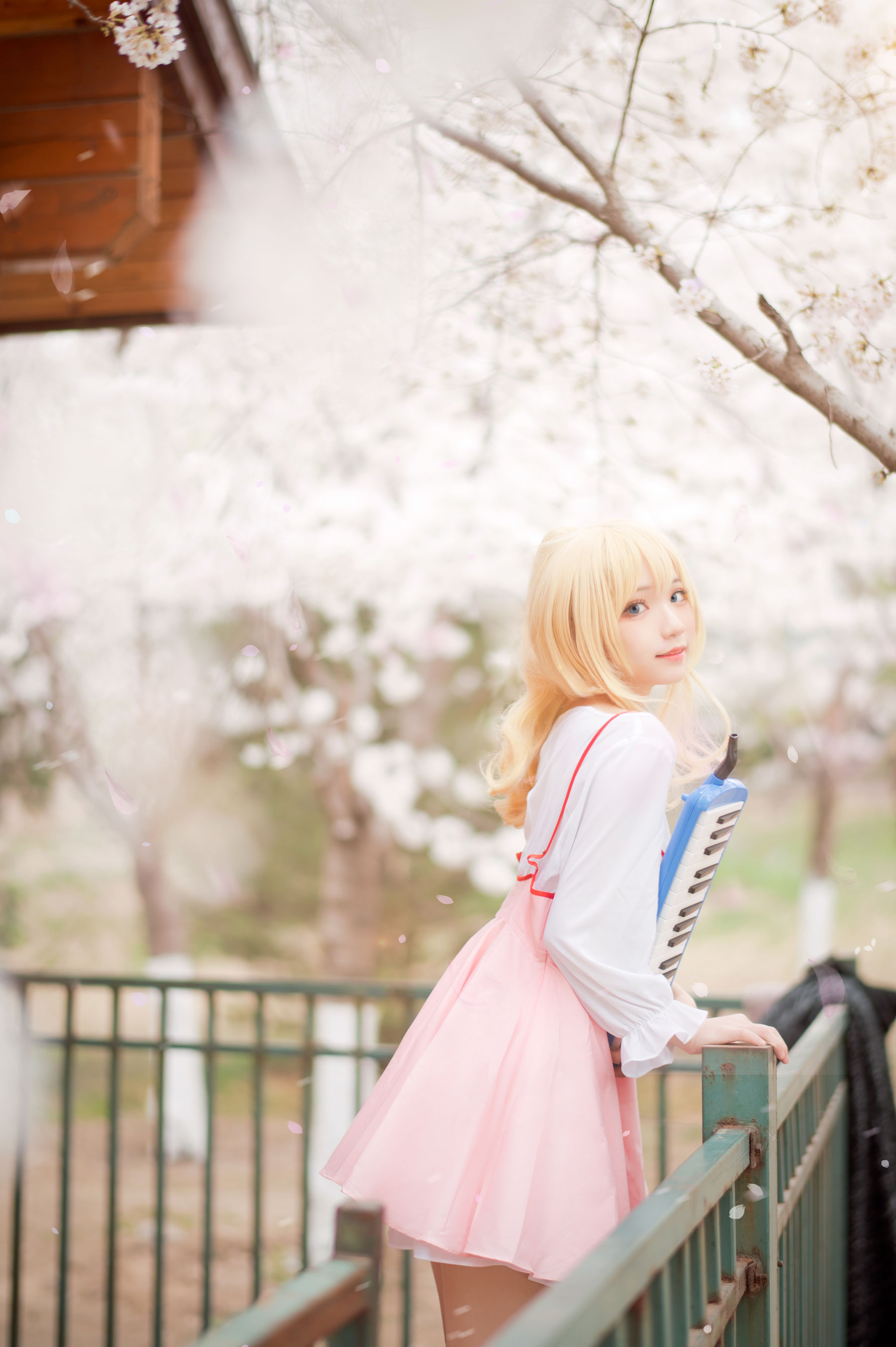 [福利COS] 花柒Hana - 宫园熏粉裙