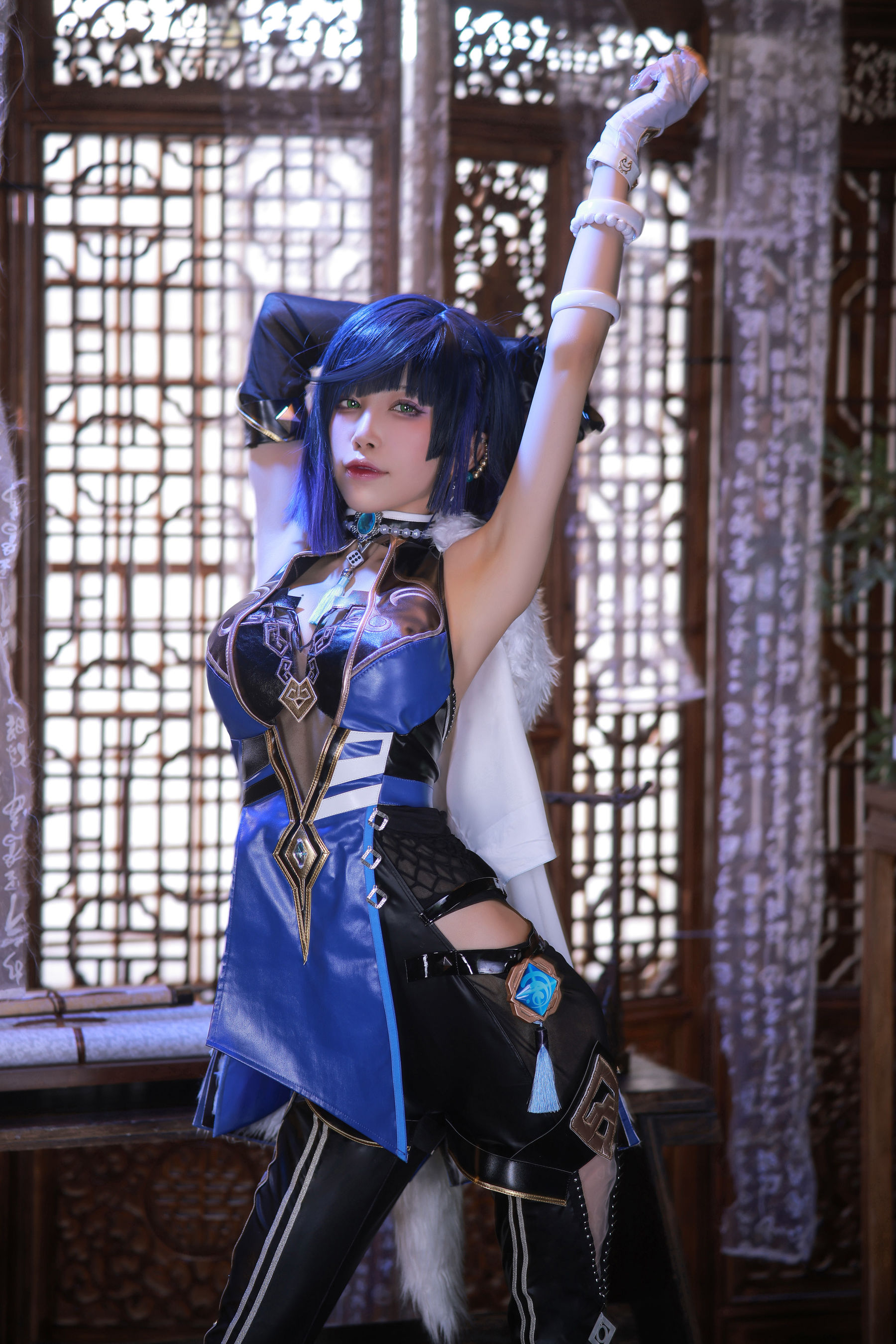 [福利COS] 动漫博主水淼aqua - 夜兰