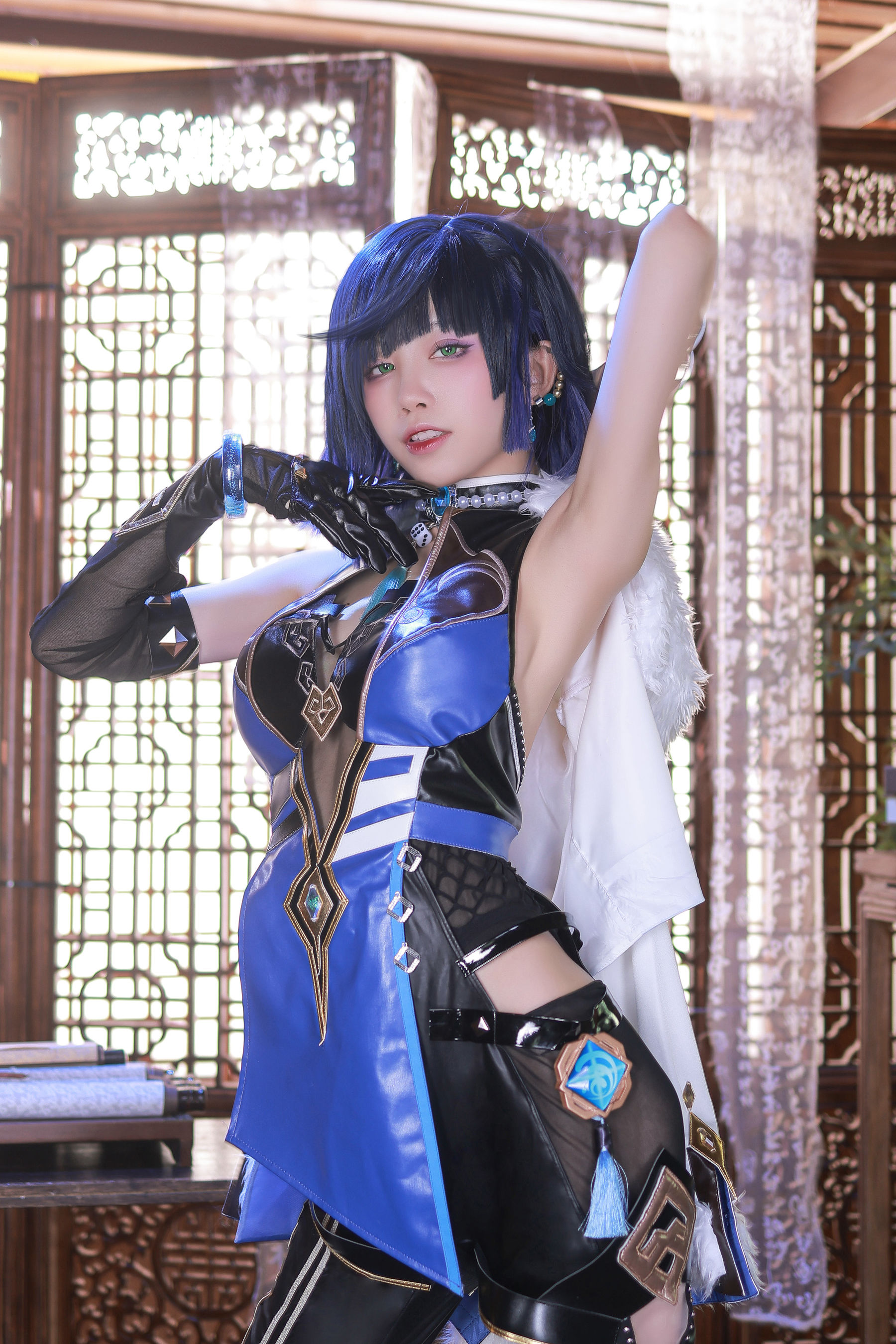 [福利COS] 动漫博主水淼aqua - 夜兰