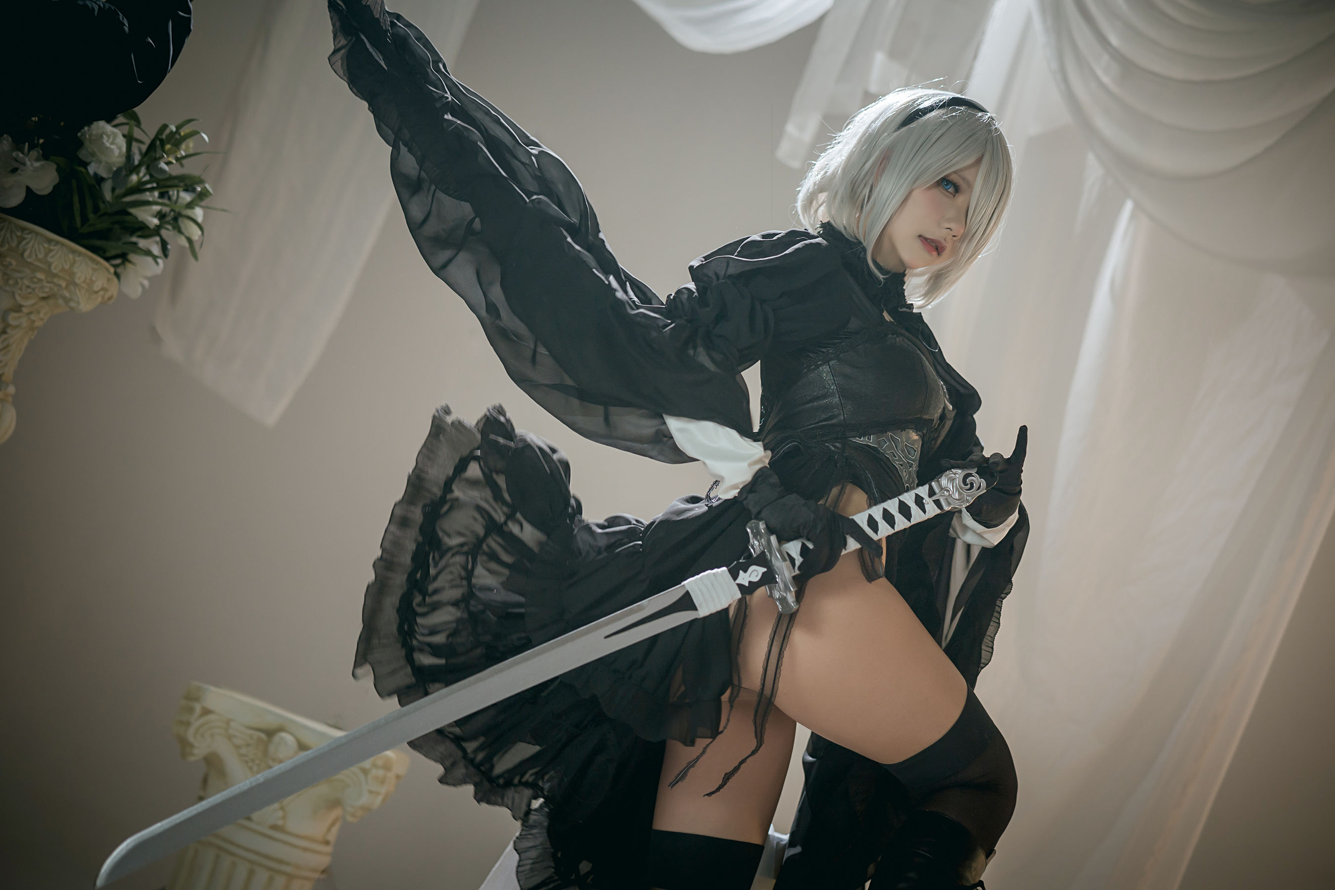 [福利COS] 是一只熊仔吗 - Nier 2B Dress Ver