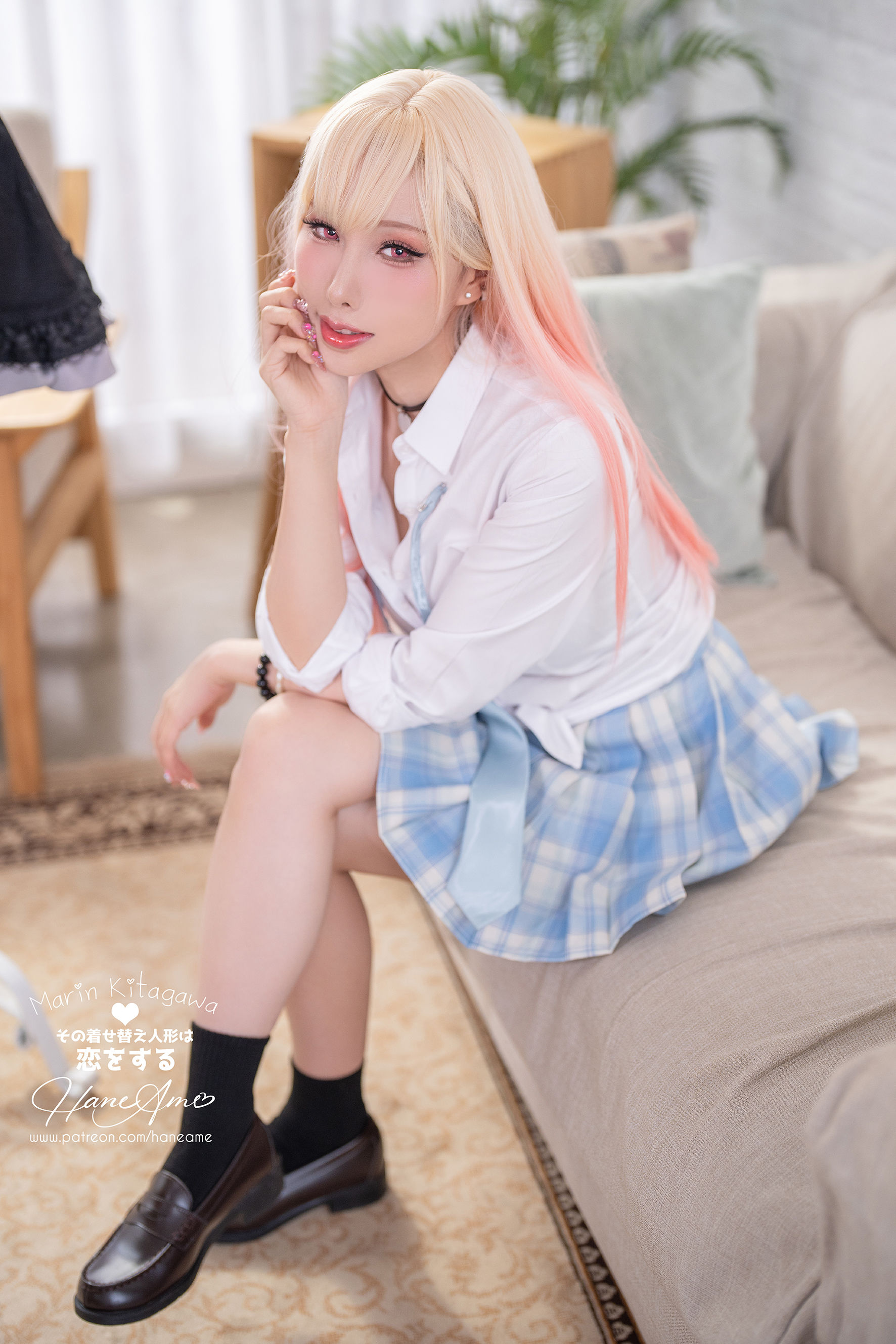 [福利COS] Hane Ame 雨波写真 - JK