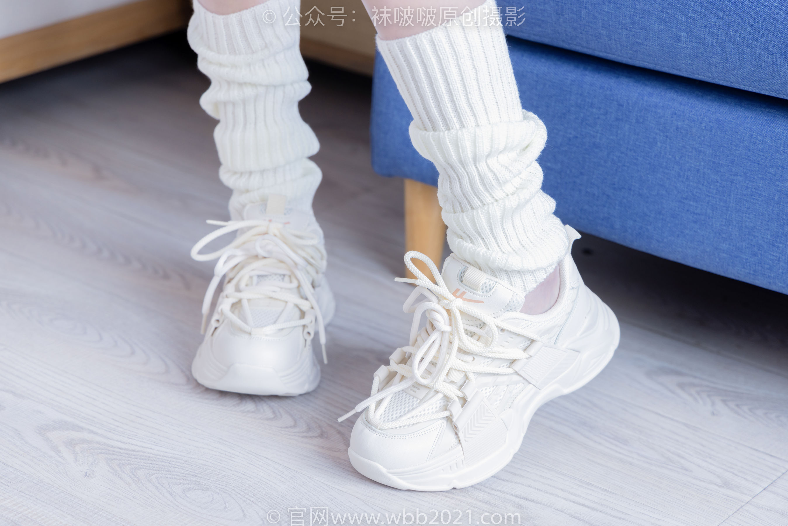 BoBoSocks袜啵啵 No.305 小甜豆 -运动鞋、人字拖、袜套、油亮白丝