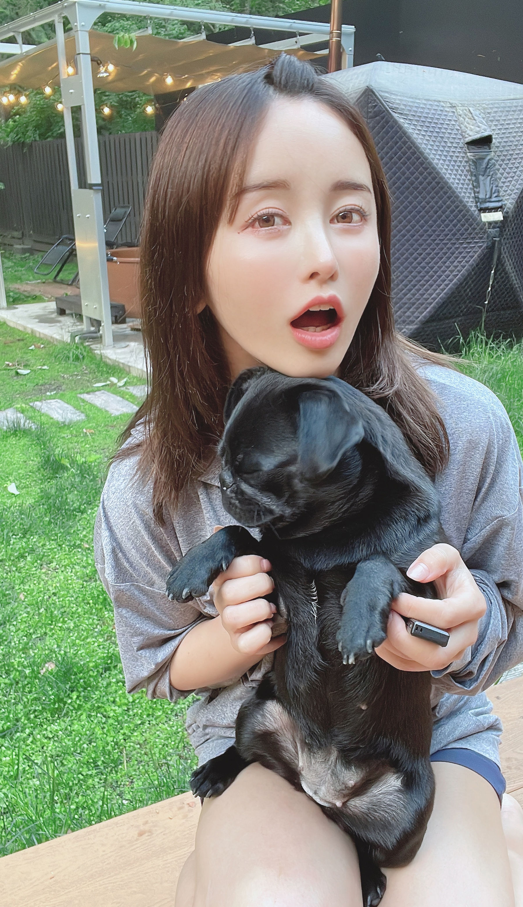 いくみ – (193iKkyu3) [Fantia] 2023年06月 Luxury Camping with my Dog