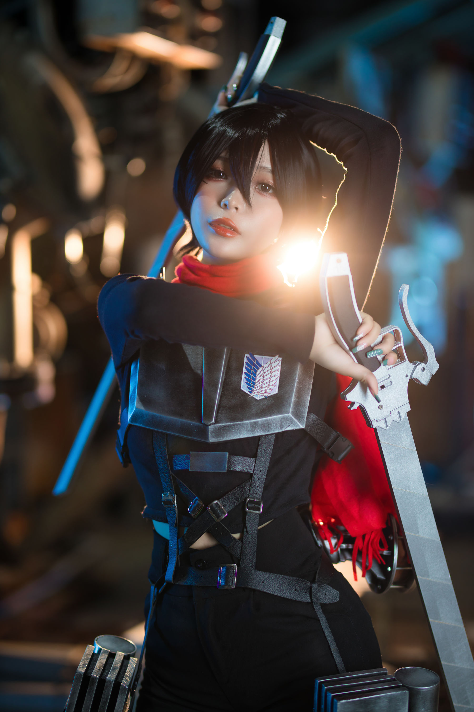 Umeko J - cosplay Mikasa Final Season Attack on Titan