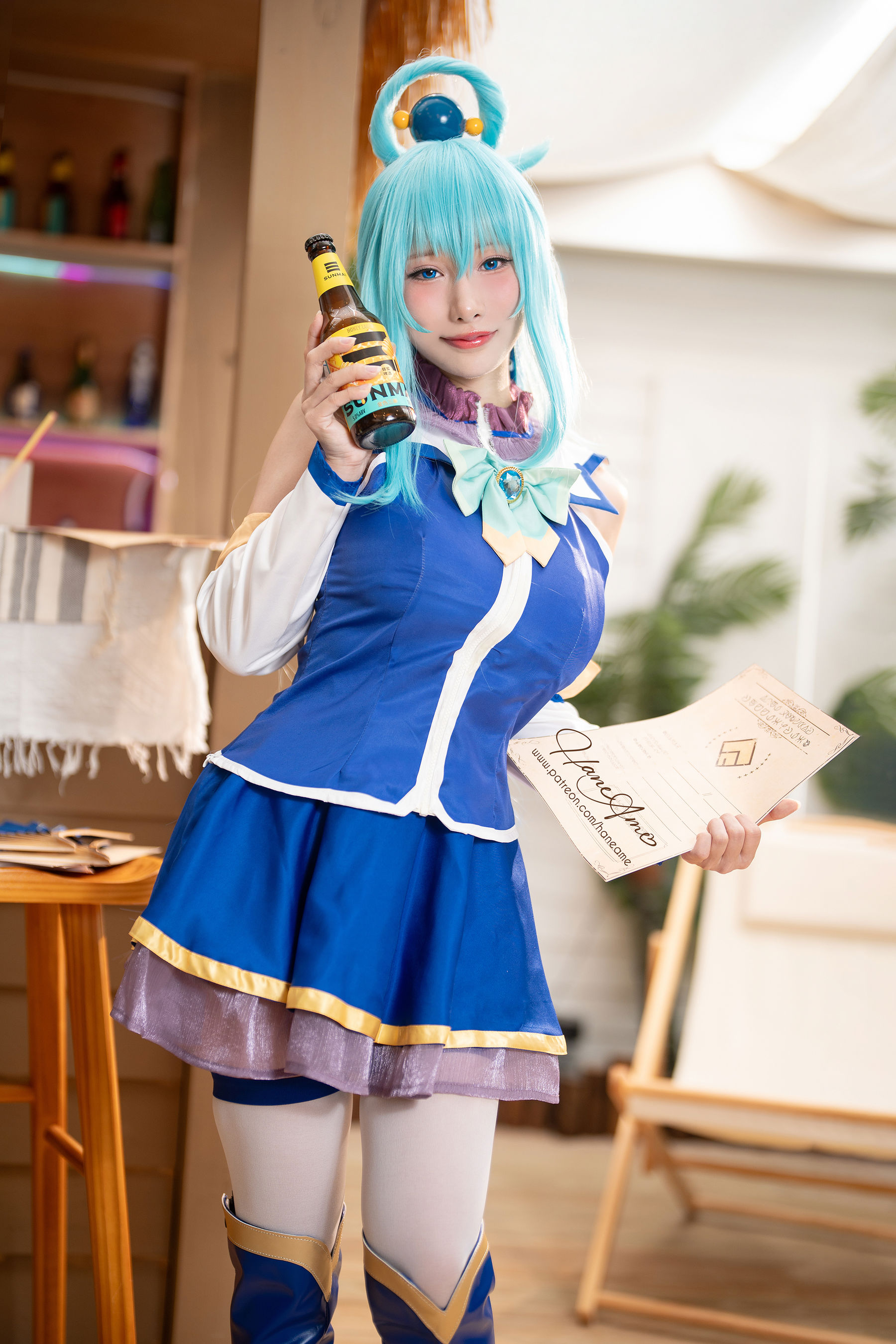 Hane Ame 雨波写真 - Konosuba Aqua 阿克婭