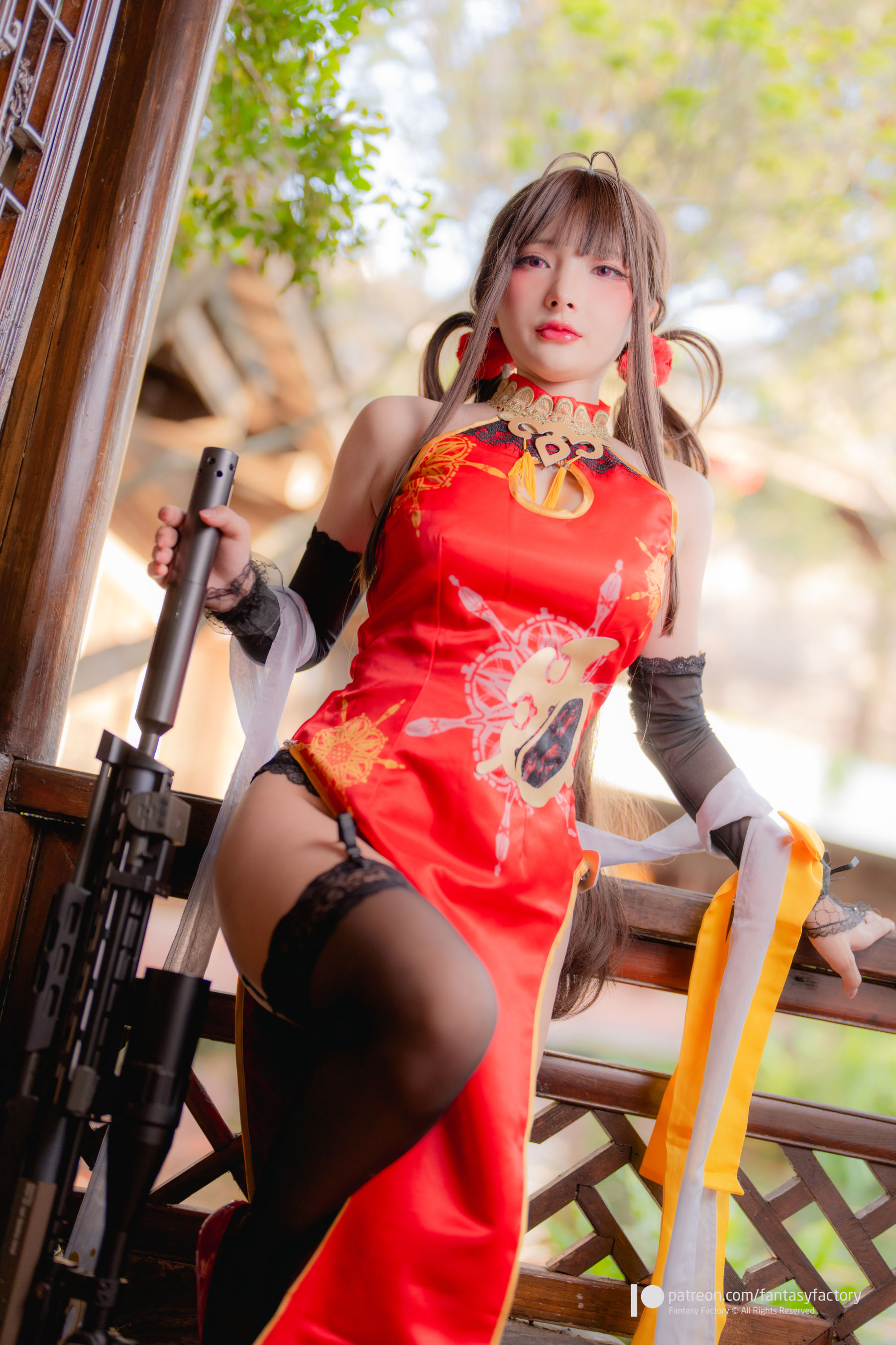 [Fantasy Factory] 小丁 Cosplay写真 - 2022.01 DSR-50 cheongsam