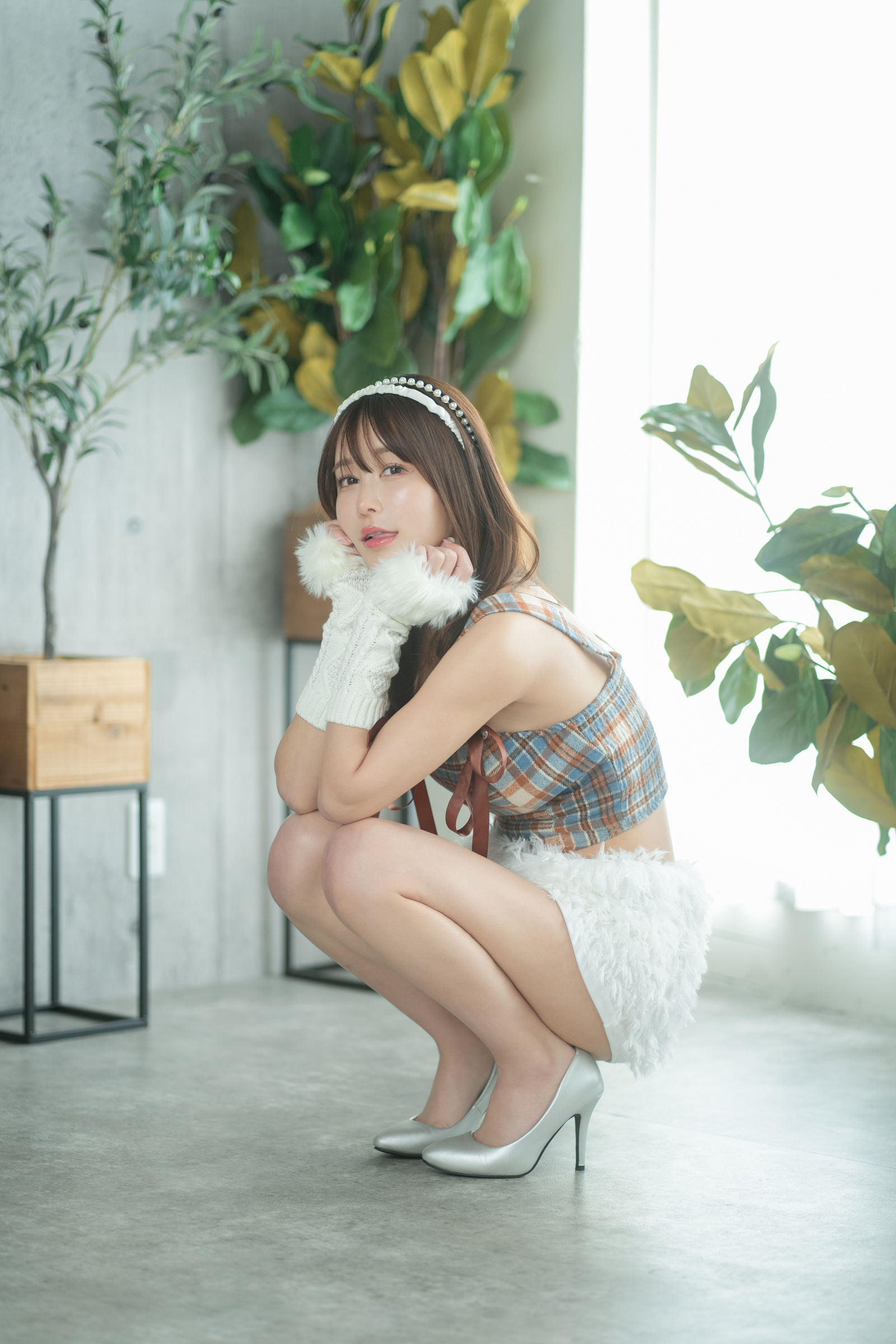 いくみ –  (193iKkyu3) [Fantia] [2024.03.28] Is This Checkered Top Cute