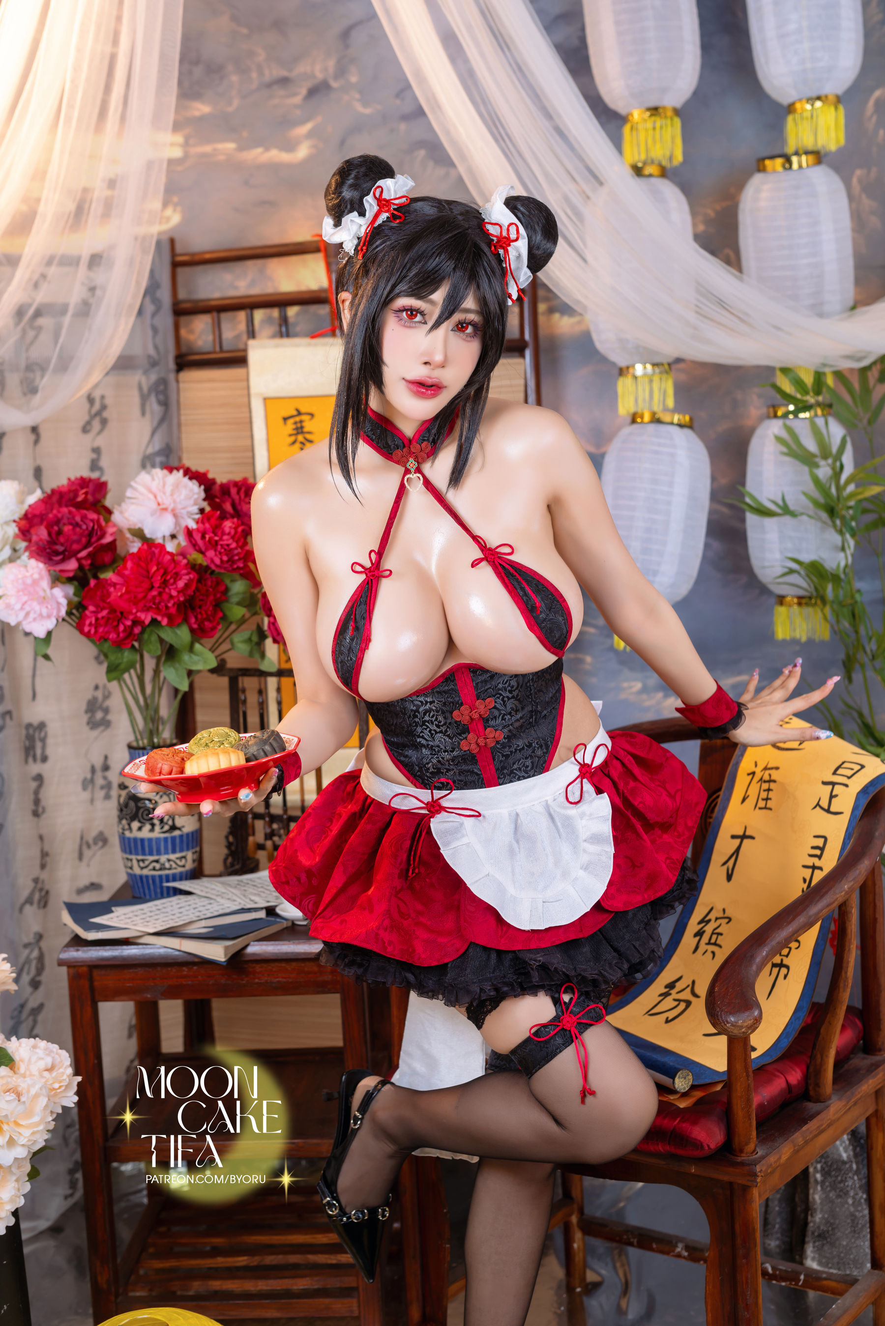 日本性感萝莉Byoru - Tifa Lockhart Mooncake