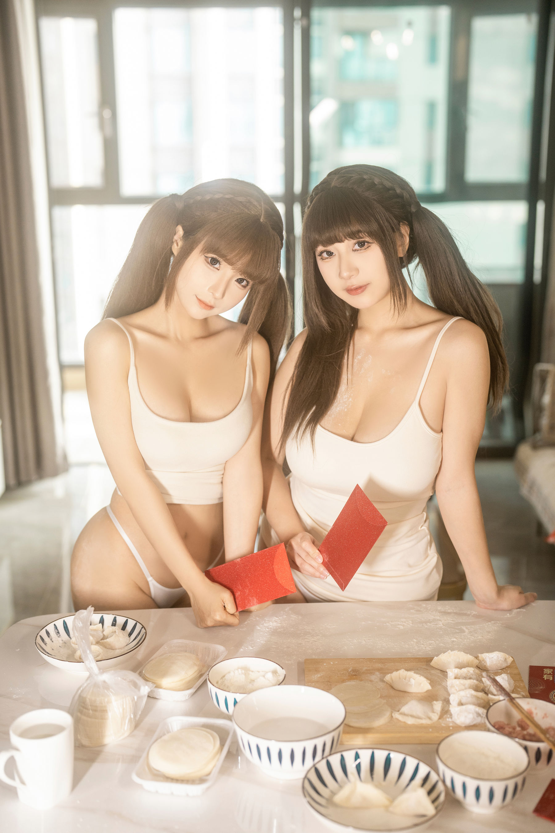 动漫博主蠢沫沫 & 浅安安 - 双人新年贺岁