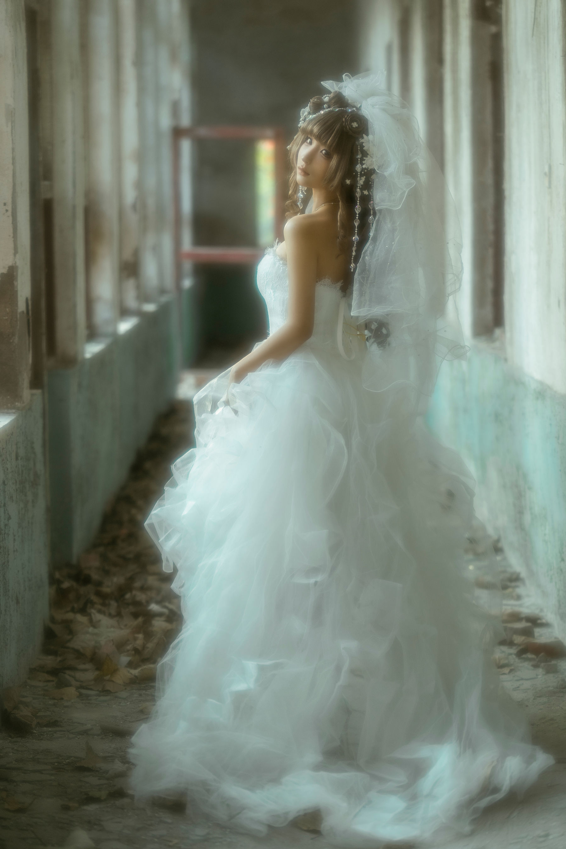 动漫博主蠢沫沫 - 婚纱