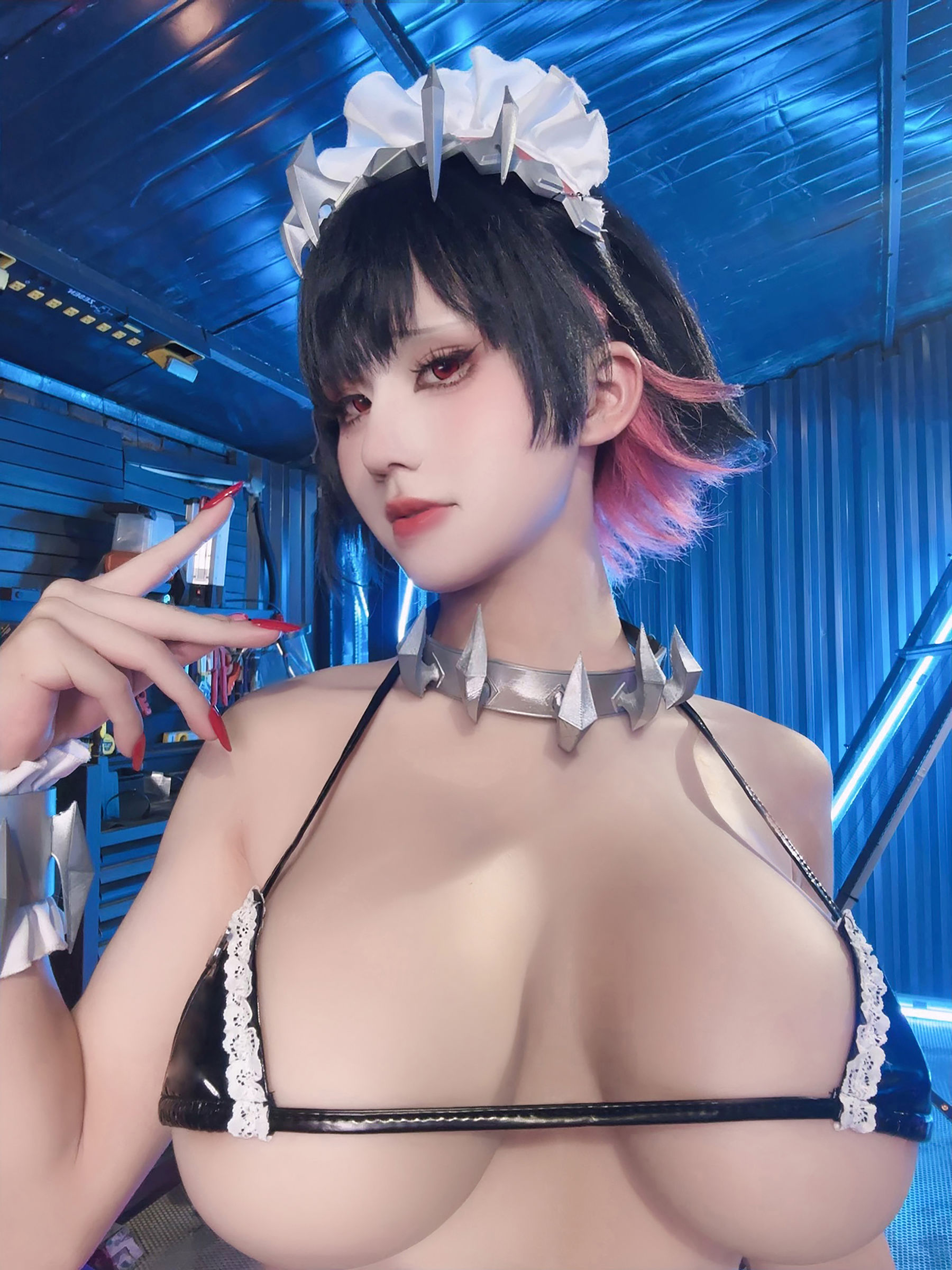 动漫博主桜满三时 - 绝区零 艾莲乔 女仆比基尼