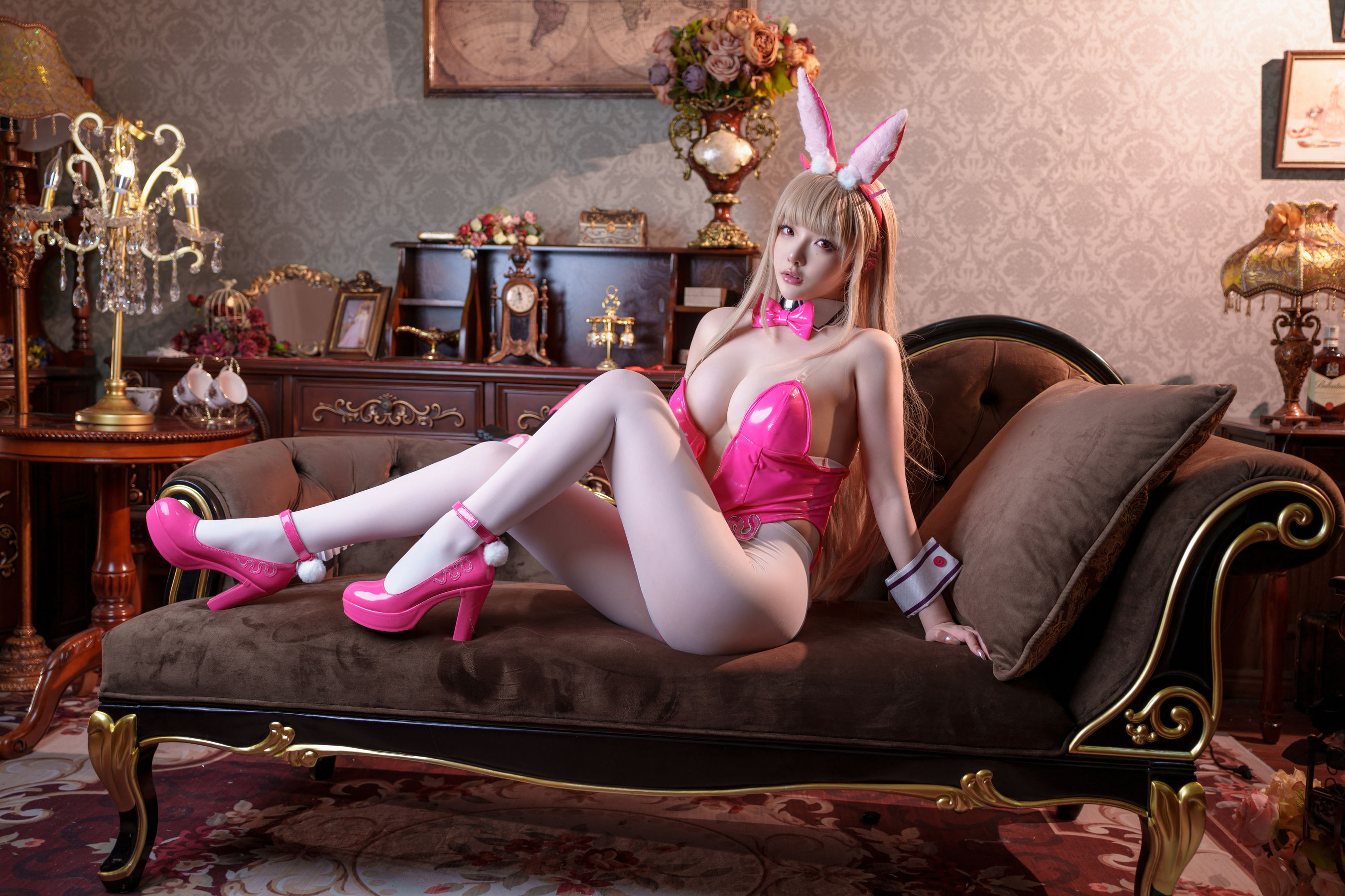 动漫博主雯妹 - Nikke 毒蛇 兔女郎