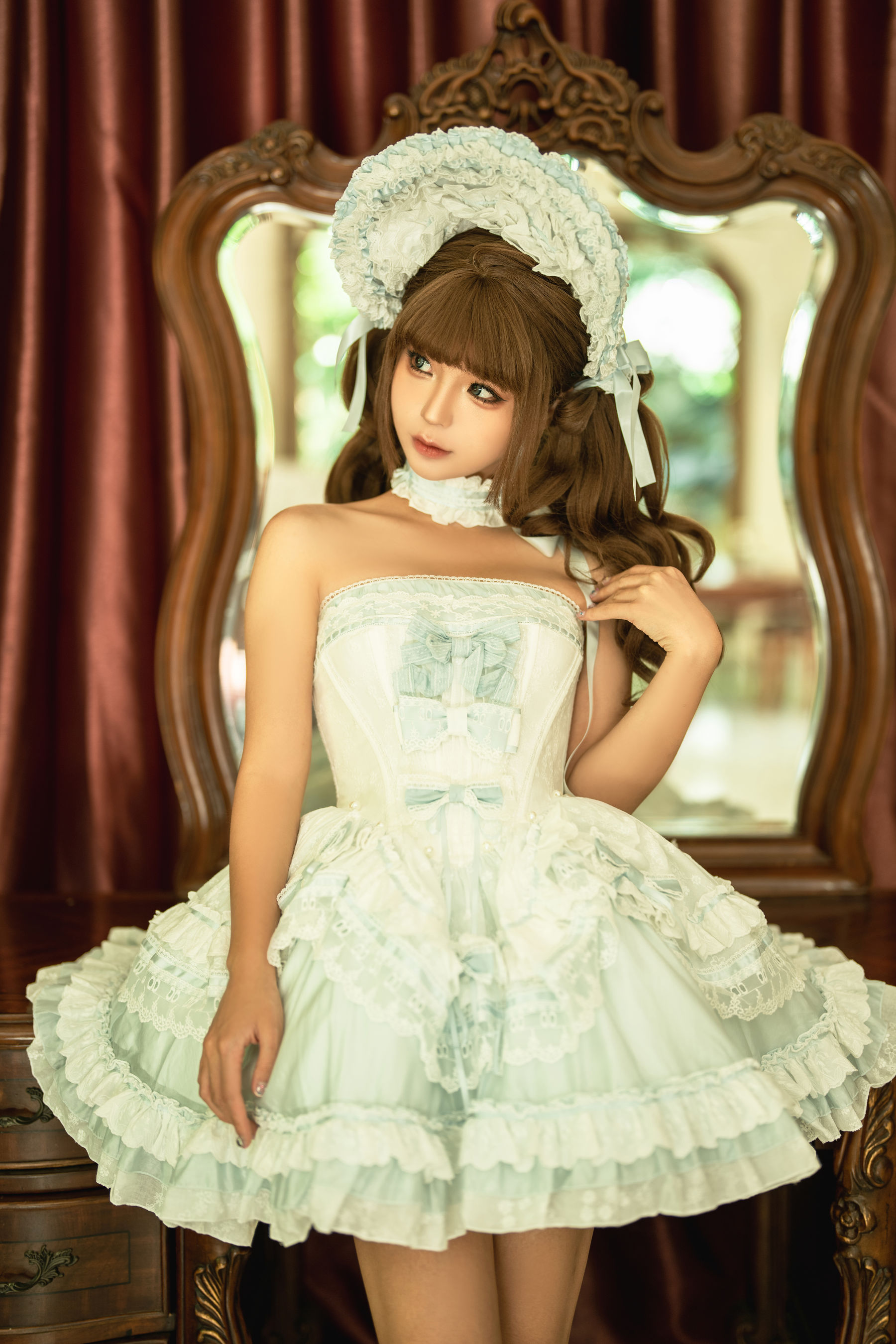 动漫博主蠢沫沫 - 公主裙