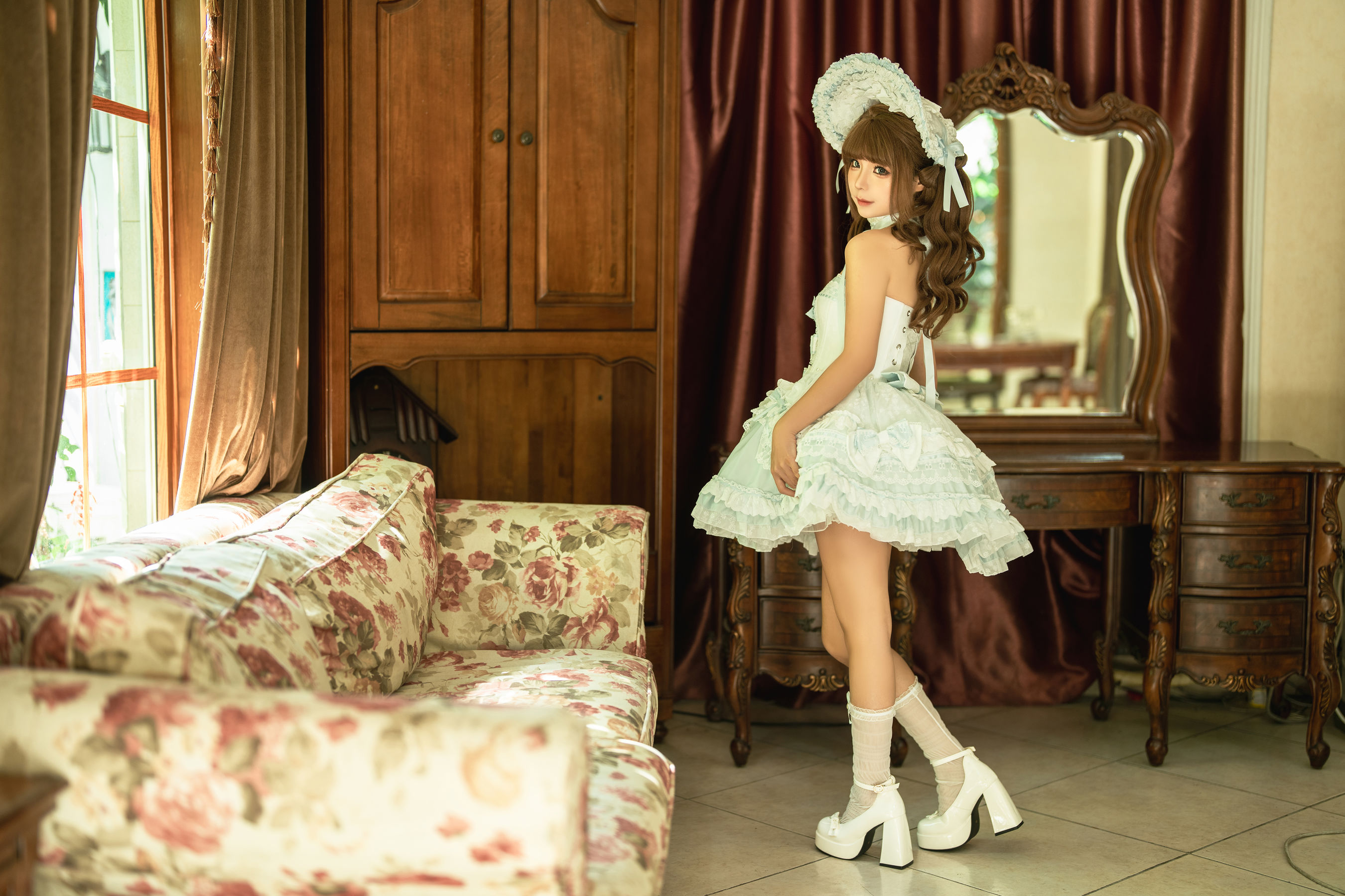 动漫博主蠢沫沫 - 公主裙