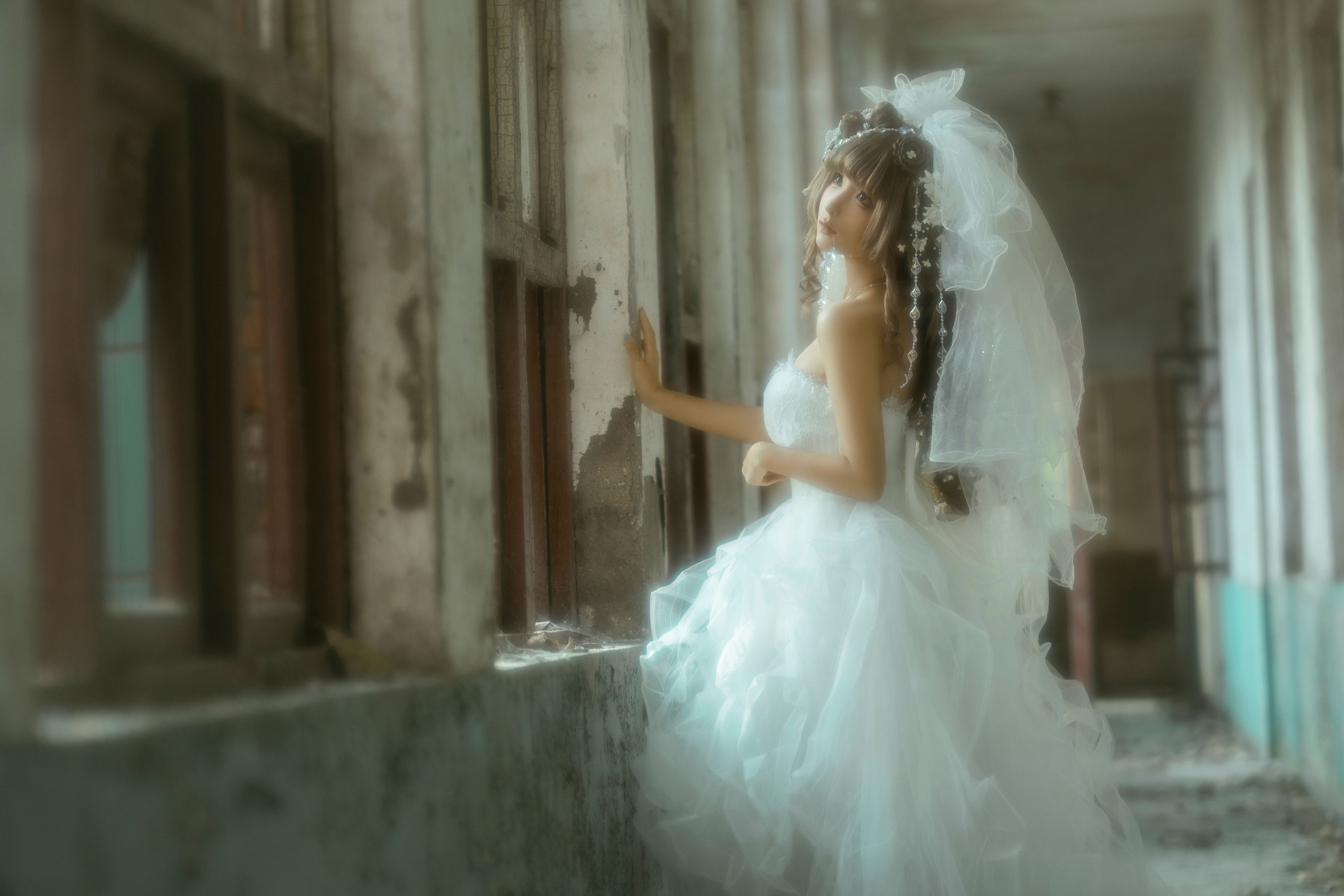 动漫博主蠢沫沫 - 婚纱