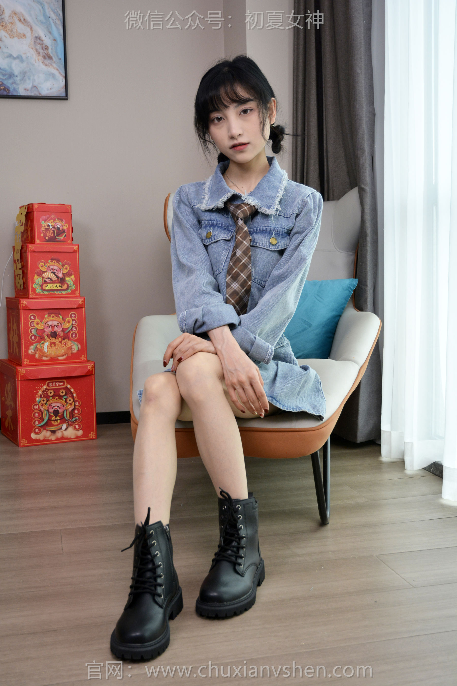 初夏女神 No.247 柒柒 浪漫牛仔