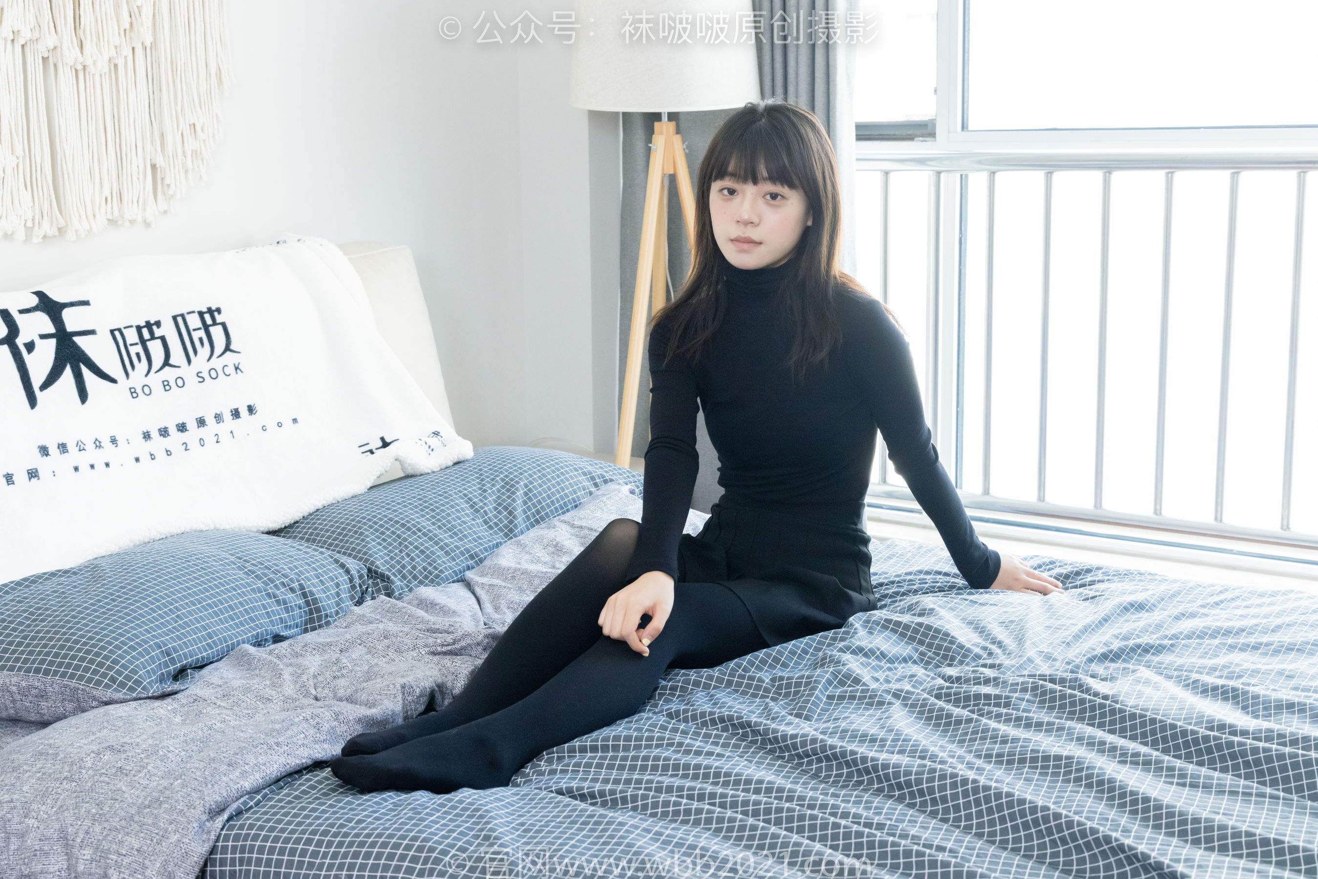 BoBoSocks袜啵啵 No.466 糯米 - 皮鞋、厚黑丝