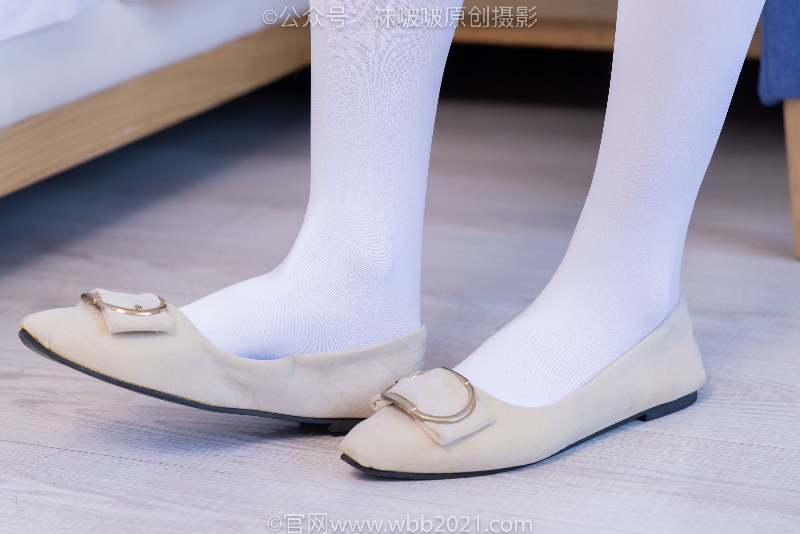 BoBoSocks袜啵啵 No.452 奶油 -平底鞋、帆布鞋、白棉袜、厚白丝、肉丝