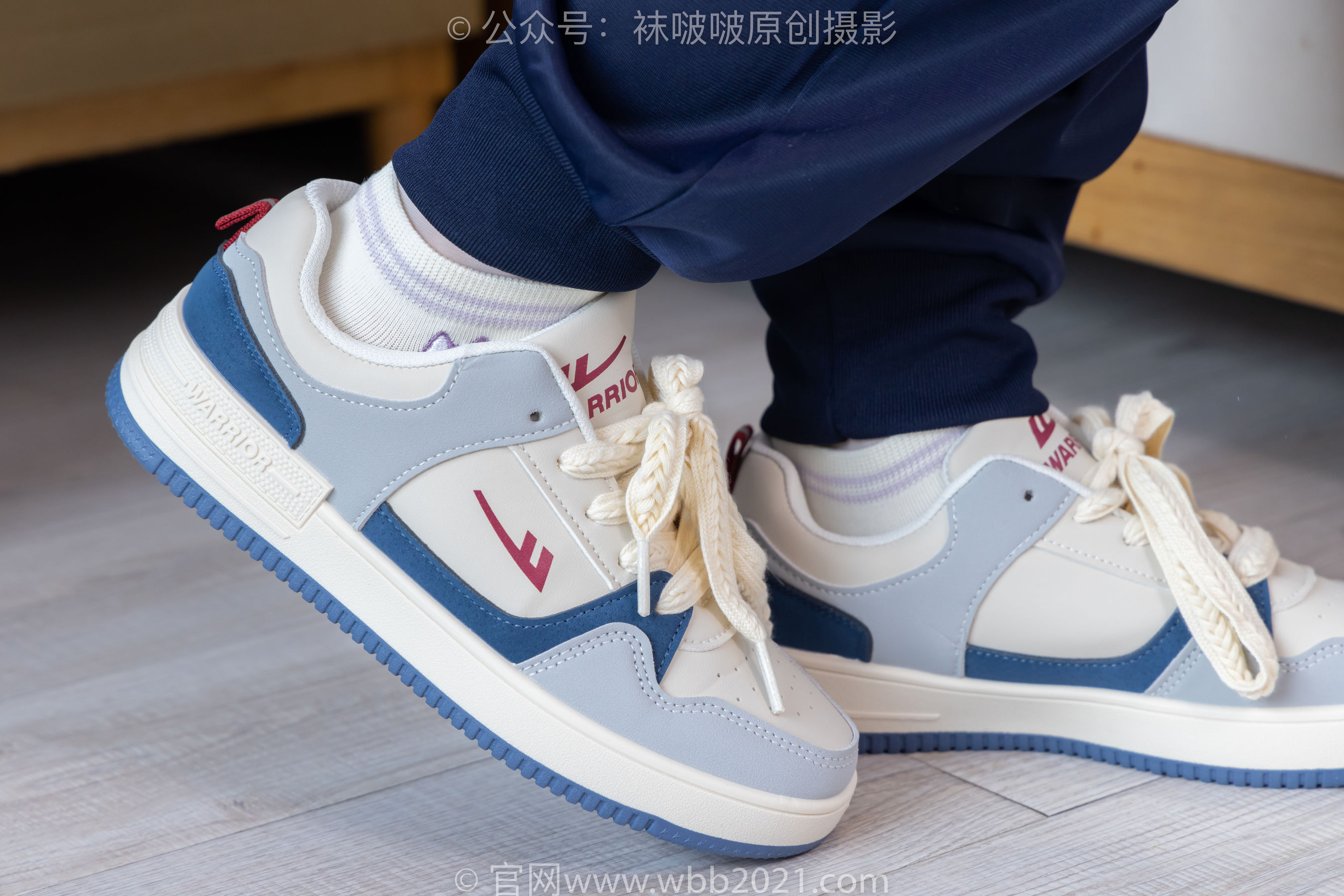 BoBoSocks袜啵啵 No.446 甜甜圈 板鞋、白棉袜、白丝、校服裤里丝