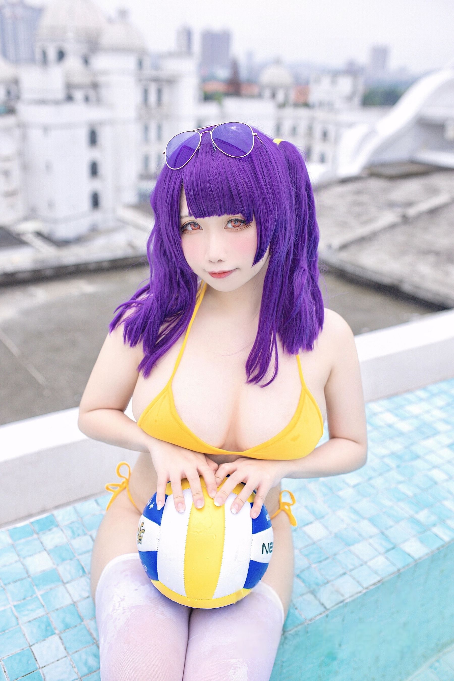 贞子蜜桃 - 碧蓝航线 波拉泳装