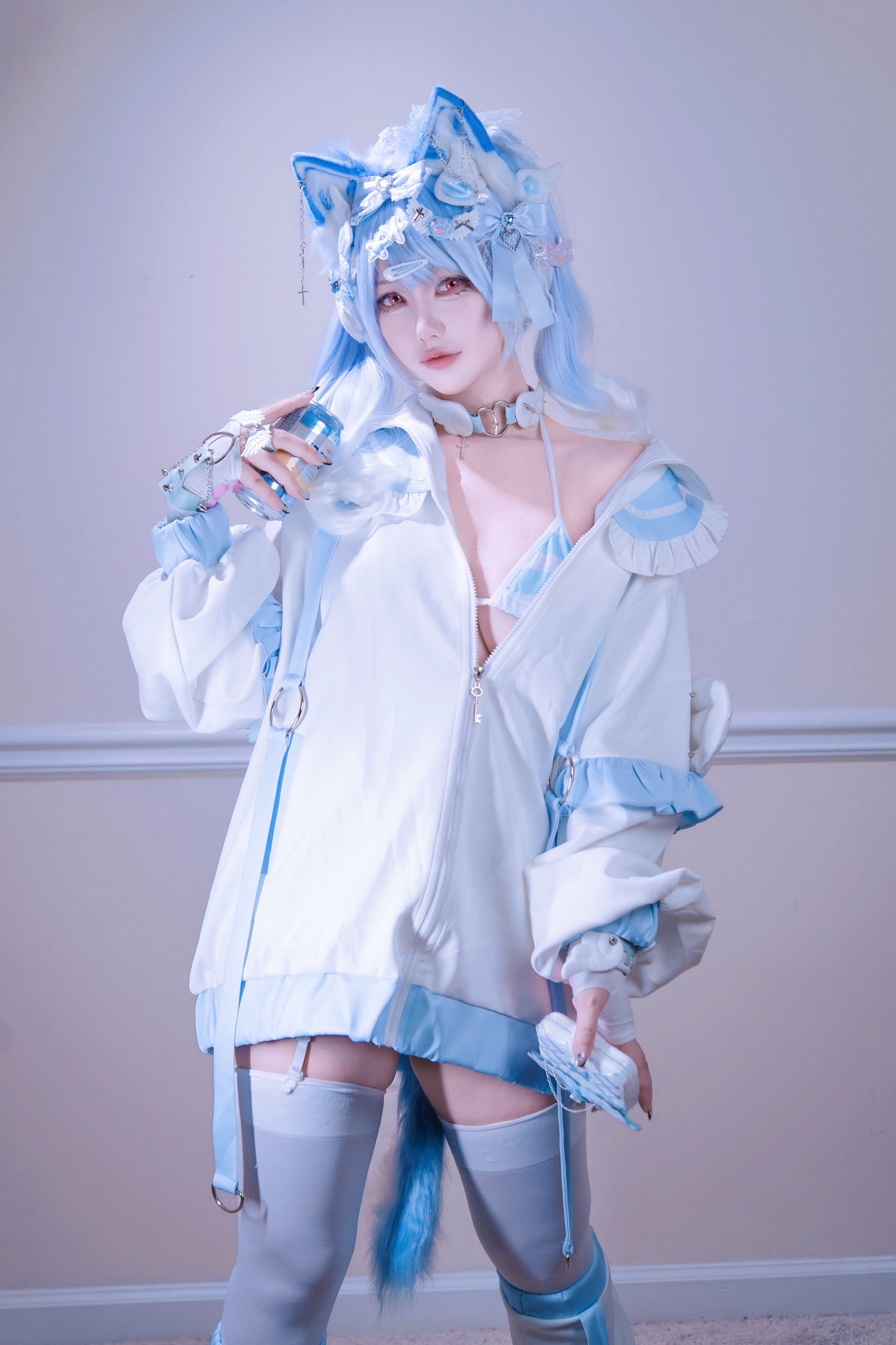 狐洛洛子 - 水色猫猫头