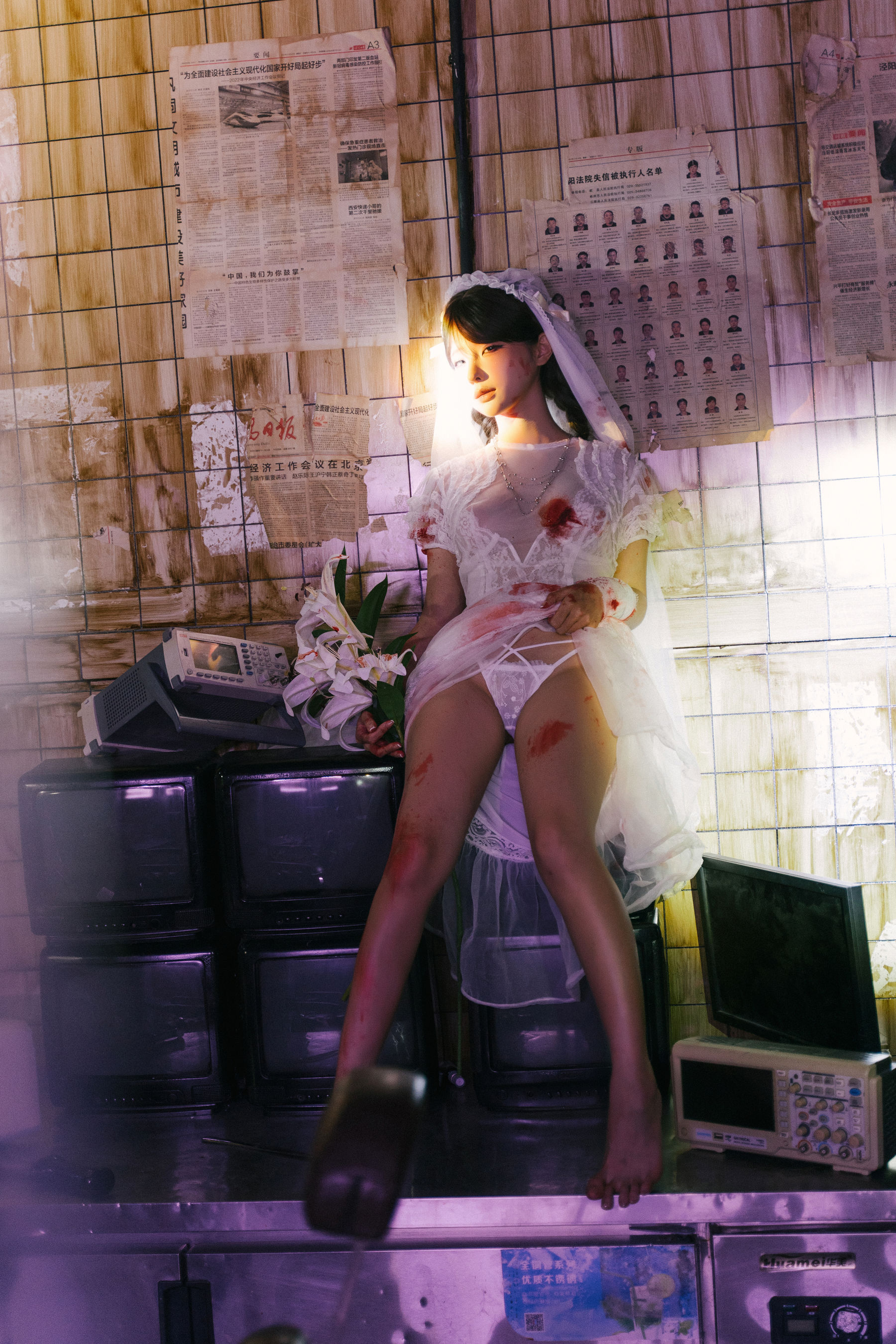 动漫博主蠢沫沫 - 废墟新娘