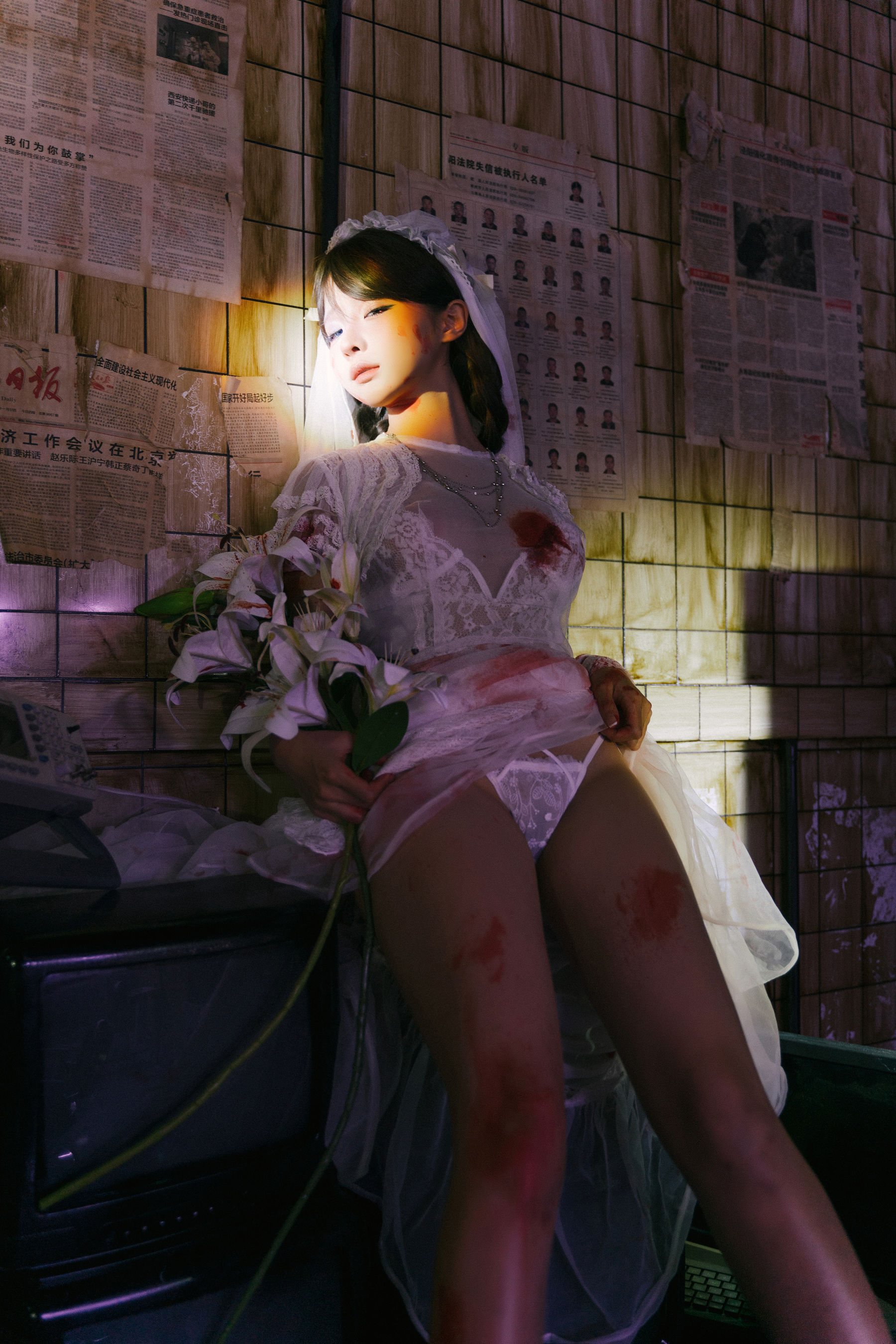 动漫博主蠢沫沫 - 废墟新娘