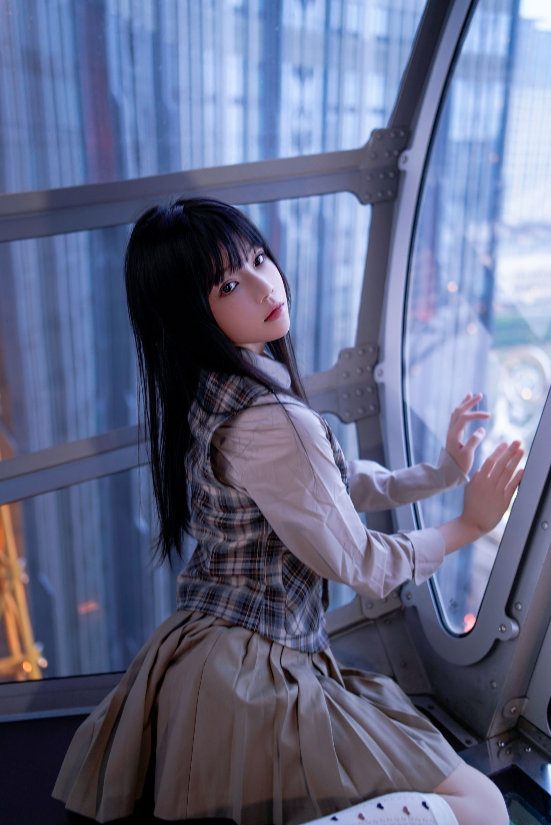 桜桃喵 - 制服摩天轮