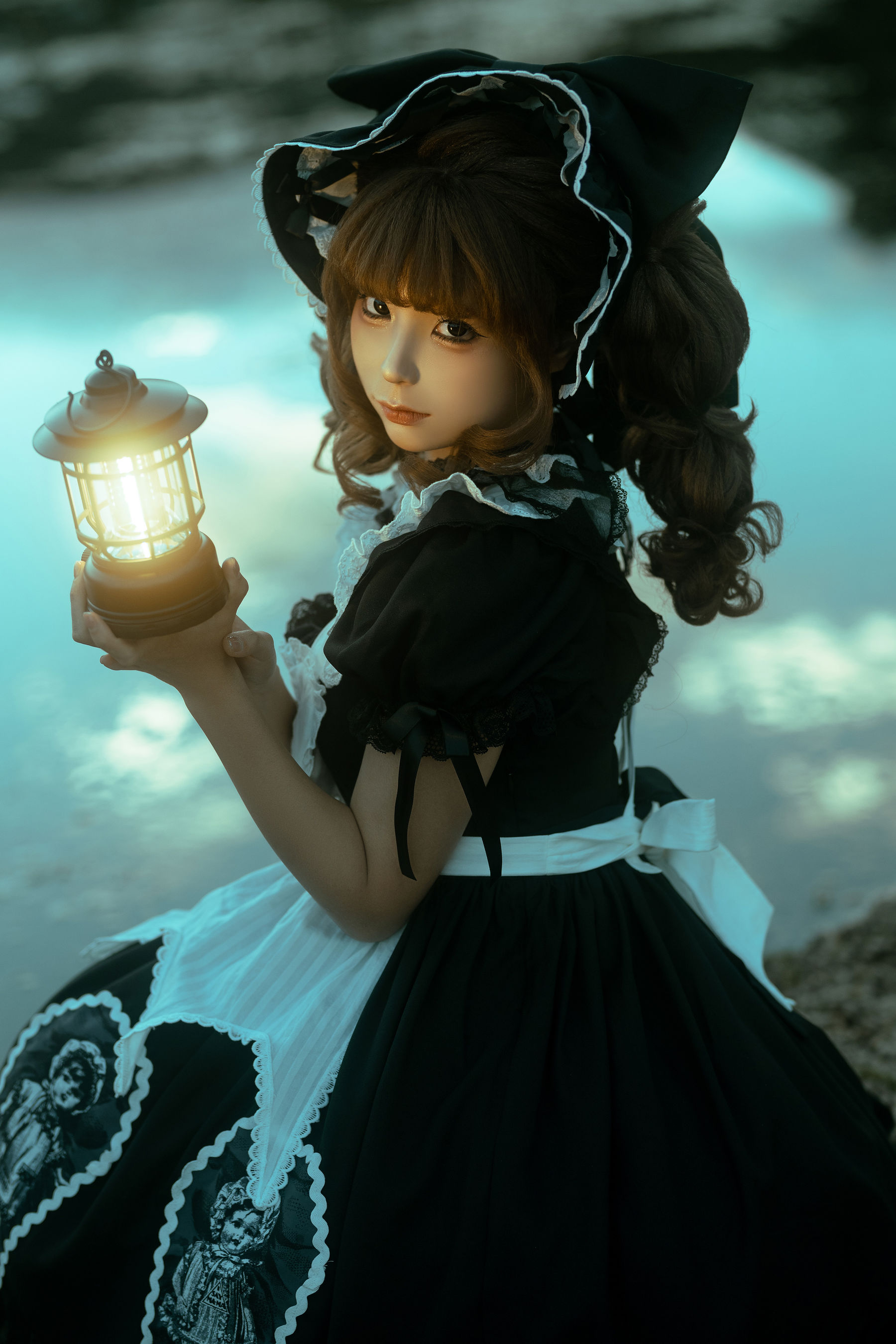 动漫博主蠢沫沫 - 洱海黑色