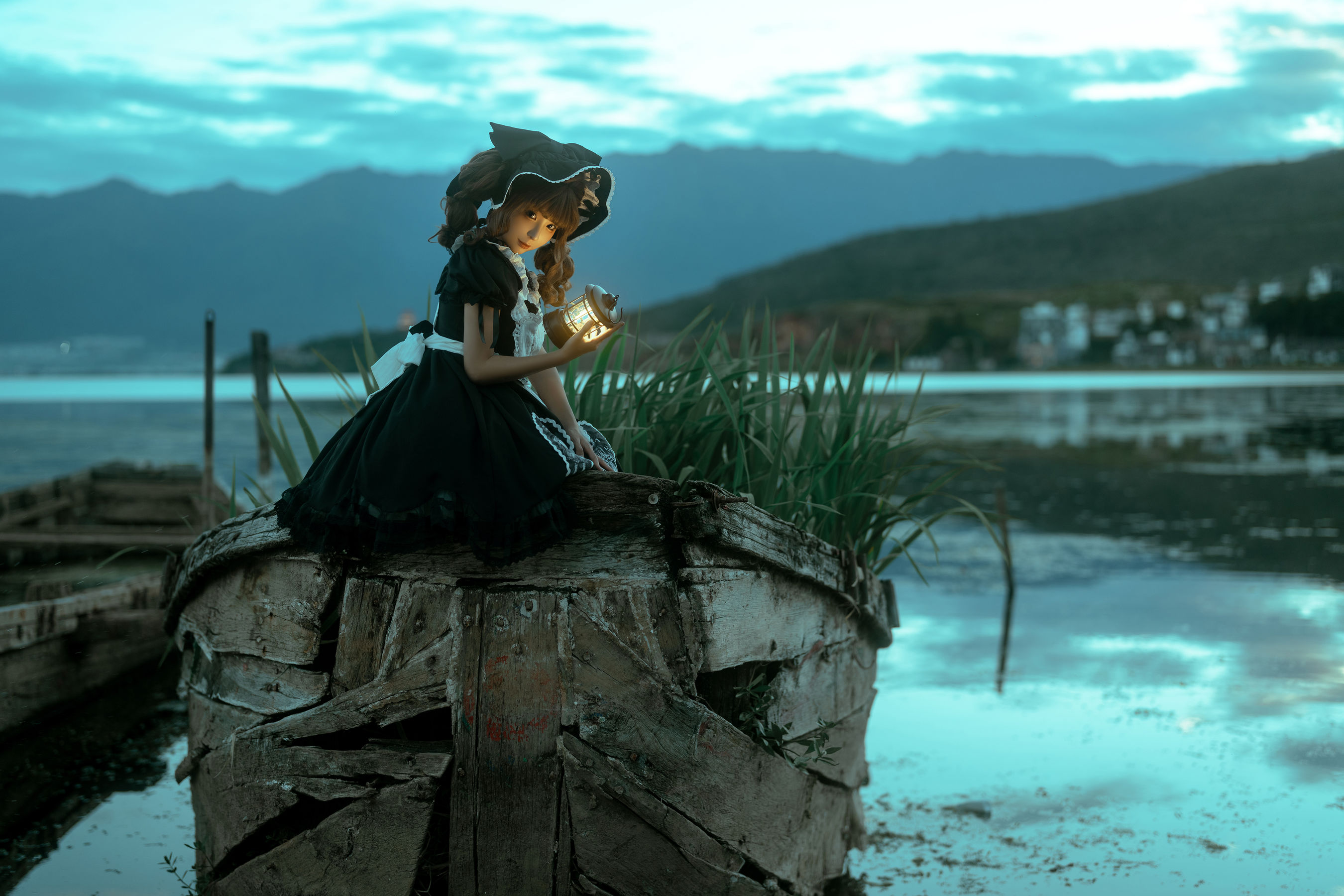 动漫博主蠢沫沫 - 洱海黑色