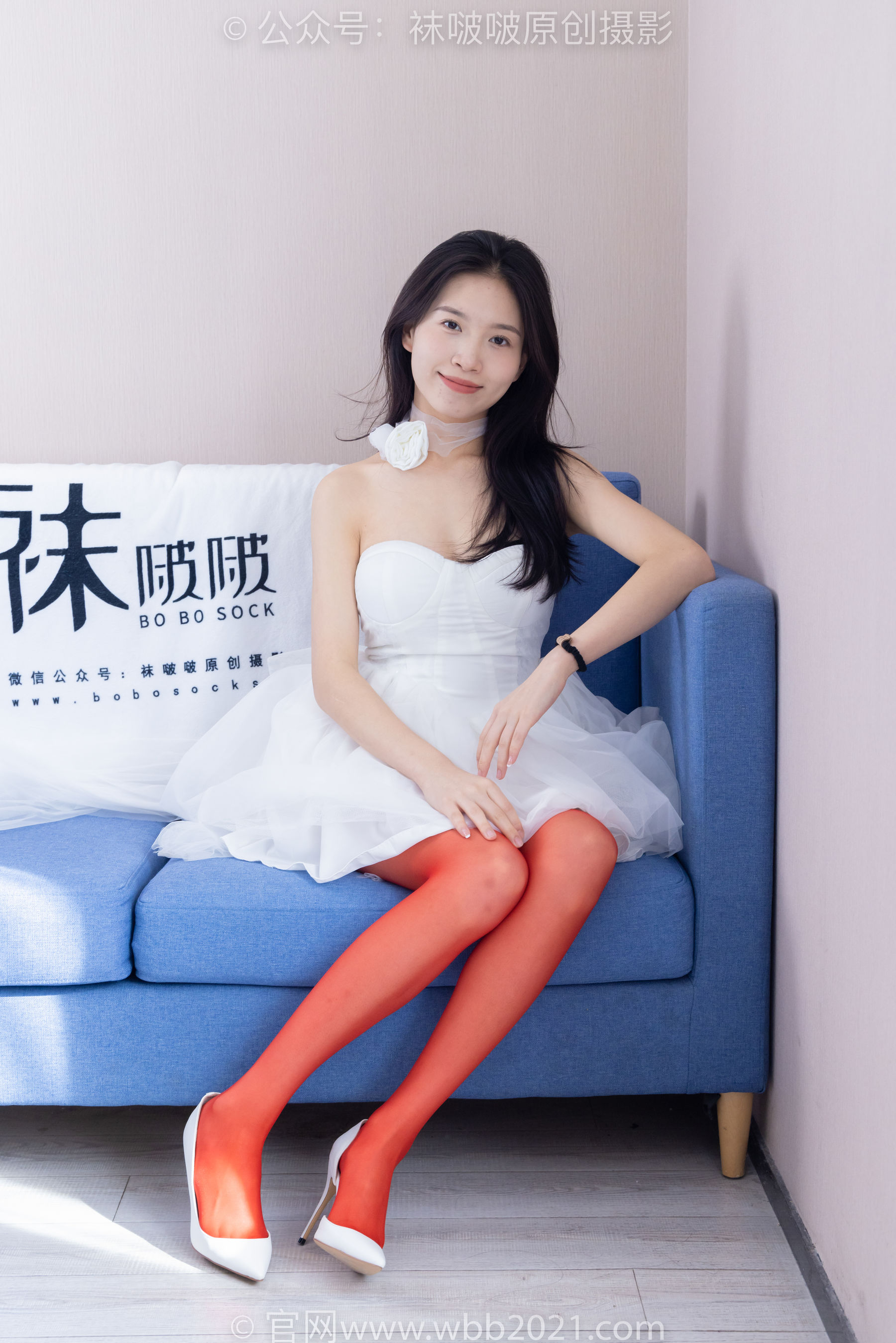 BoBoSocks袜啵啵 No.478 芝士 - 两双高跟鞋、黑丝、红丝