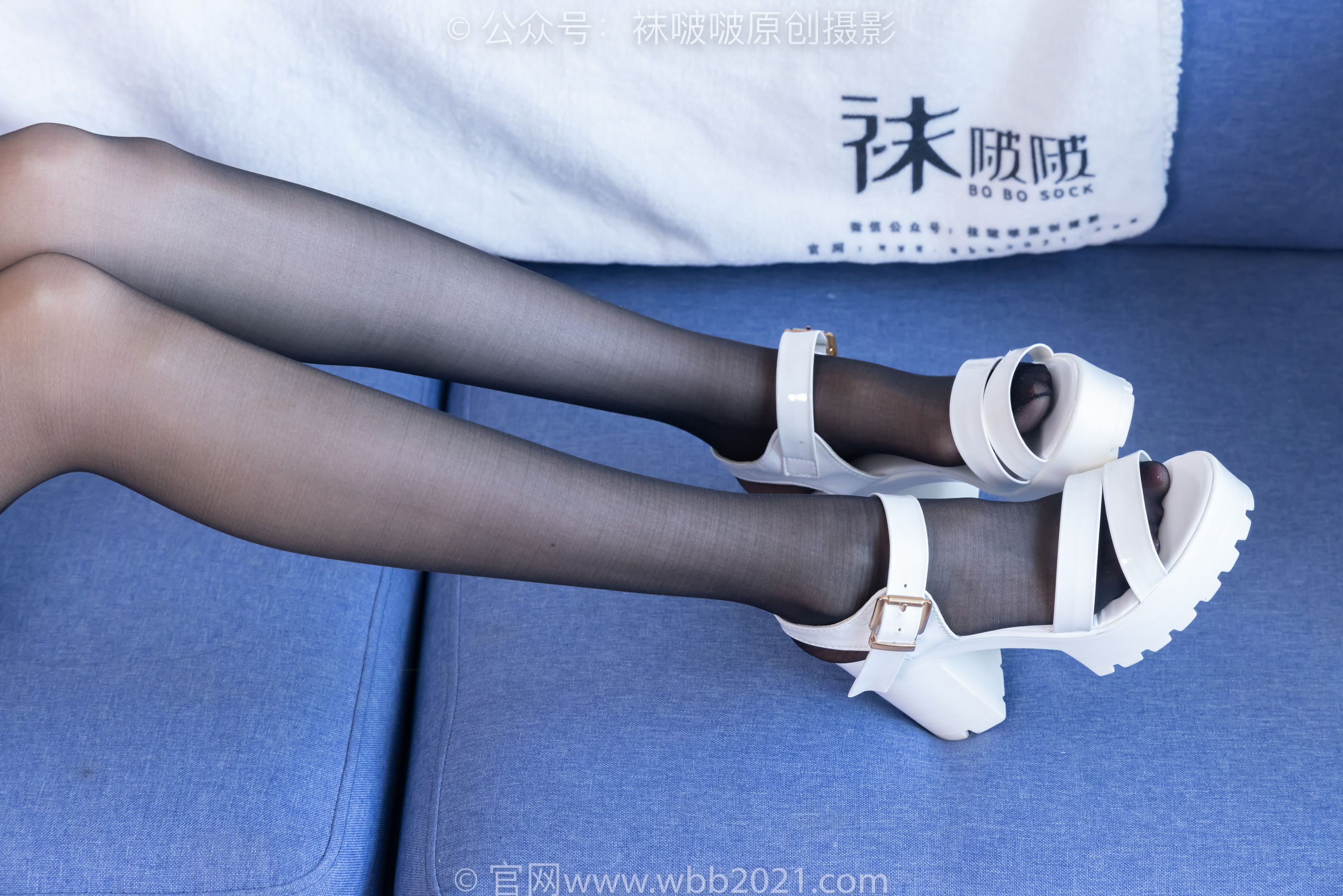 BoBoSocks袜啵啵 No.476 稚予 - 高跟凉鞋、平底凉鞋、灰丝、黑丝