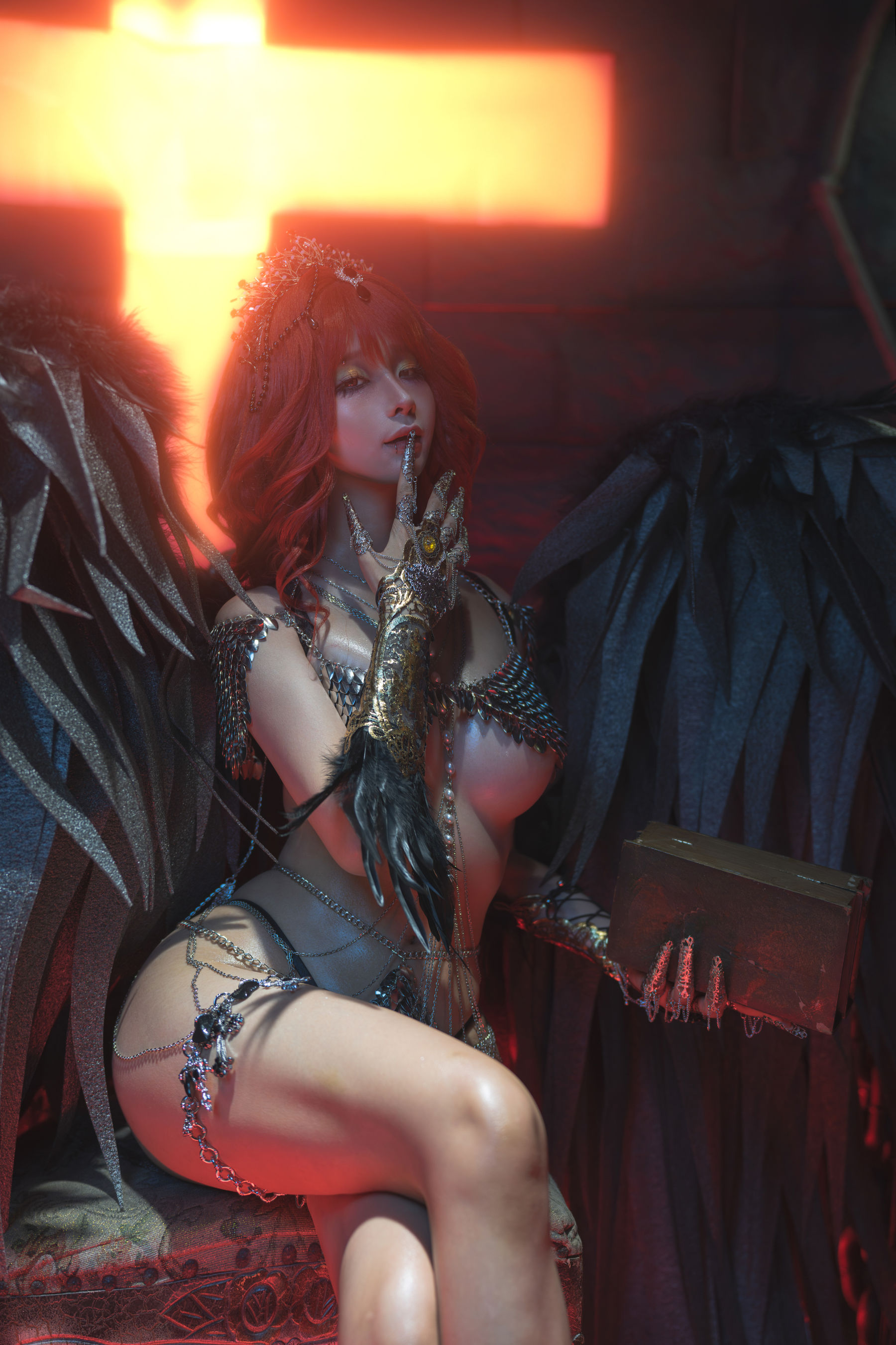 动漫博主蠢沫沫 - 黑天使