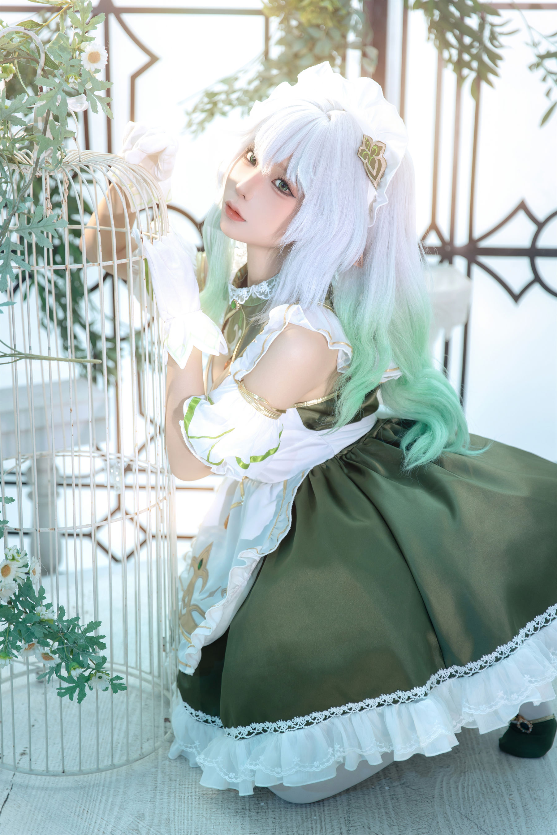 动漫博主蠢沫沫 - 草神女仆纳西妲