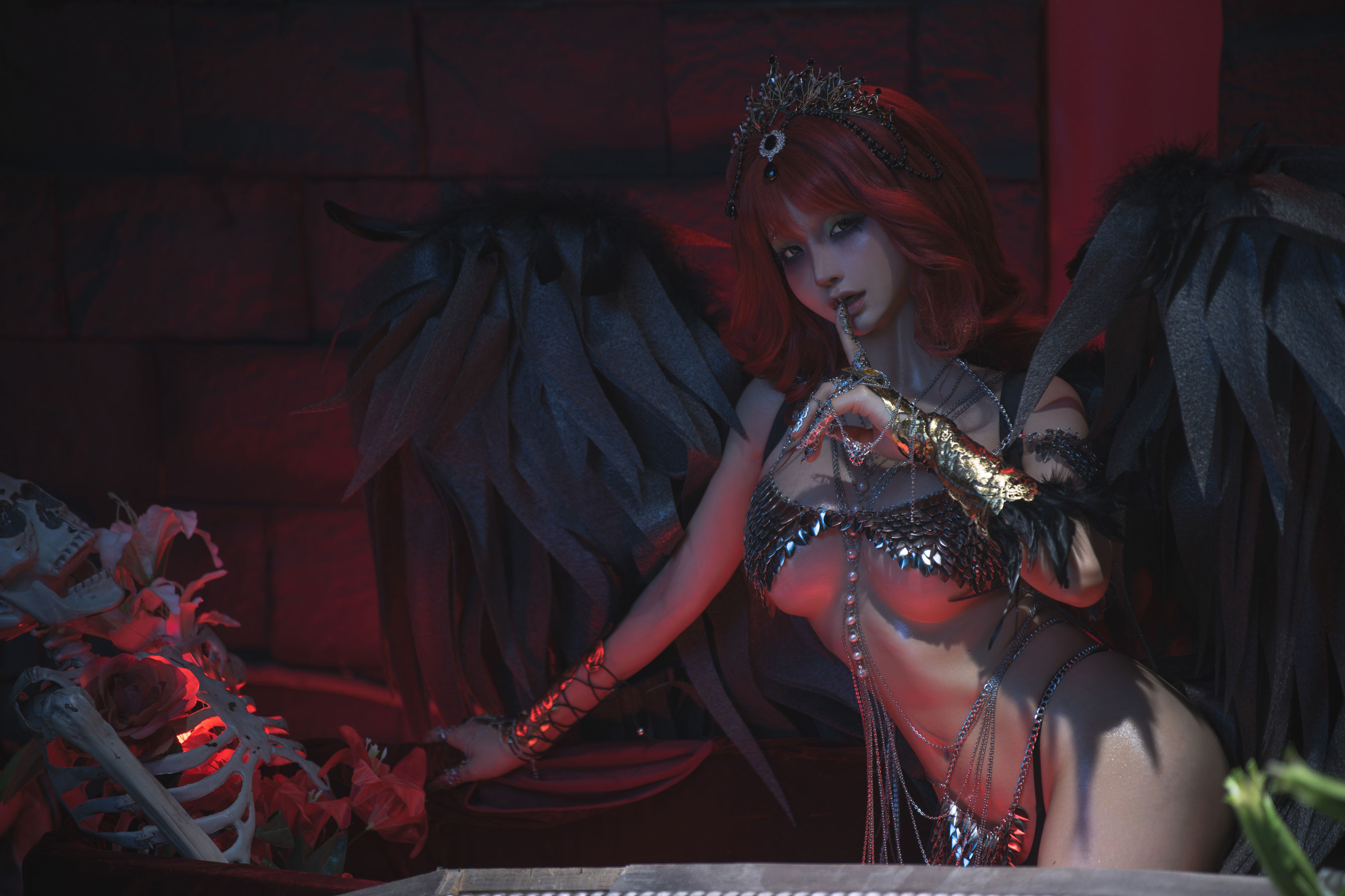 动漫博主蠢沫沫 - 黑天使