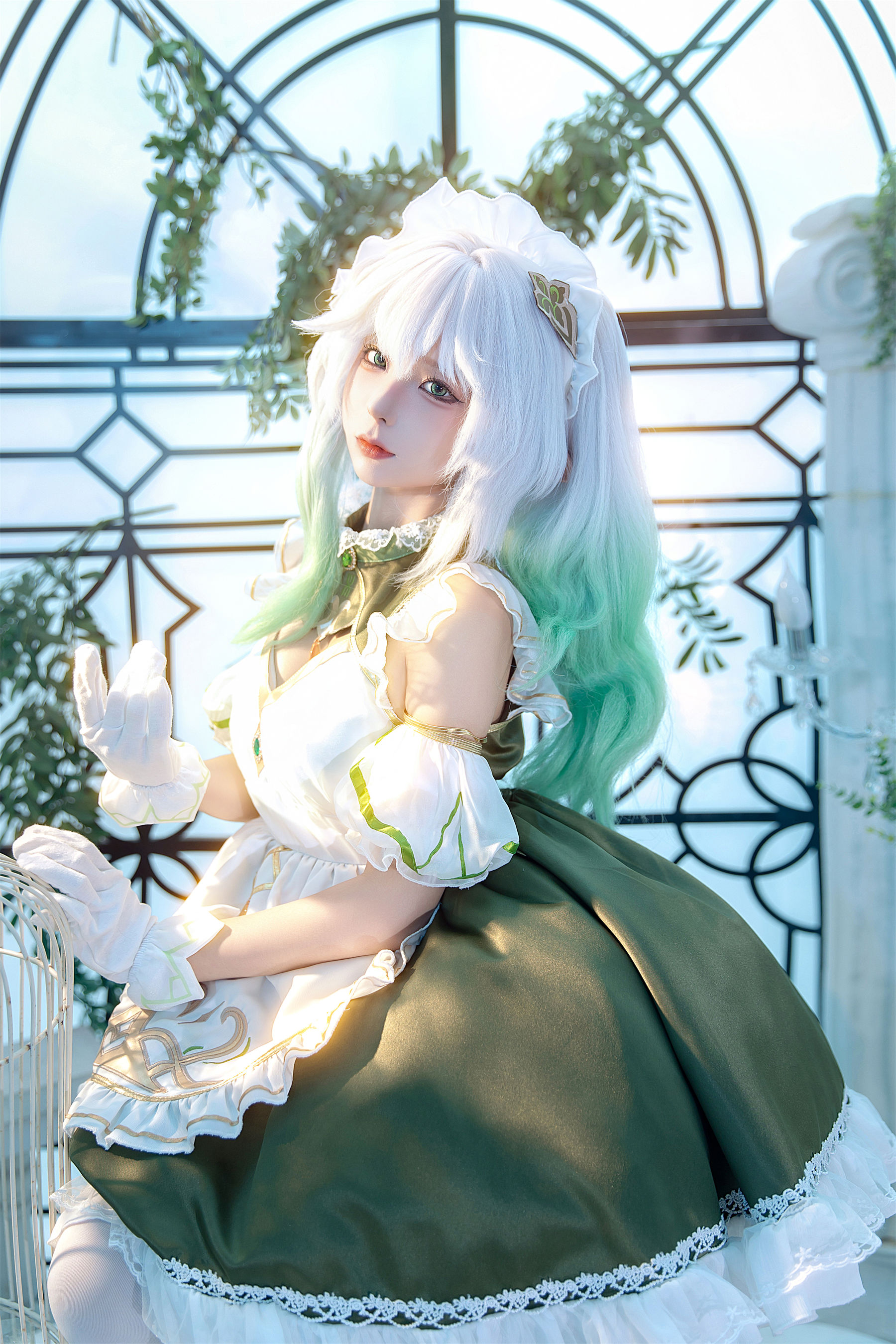 动漫博主蠢沫沫 - 草神女仆纳西妲