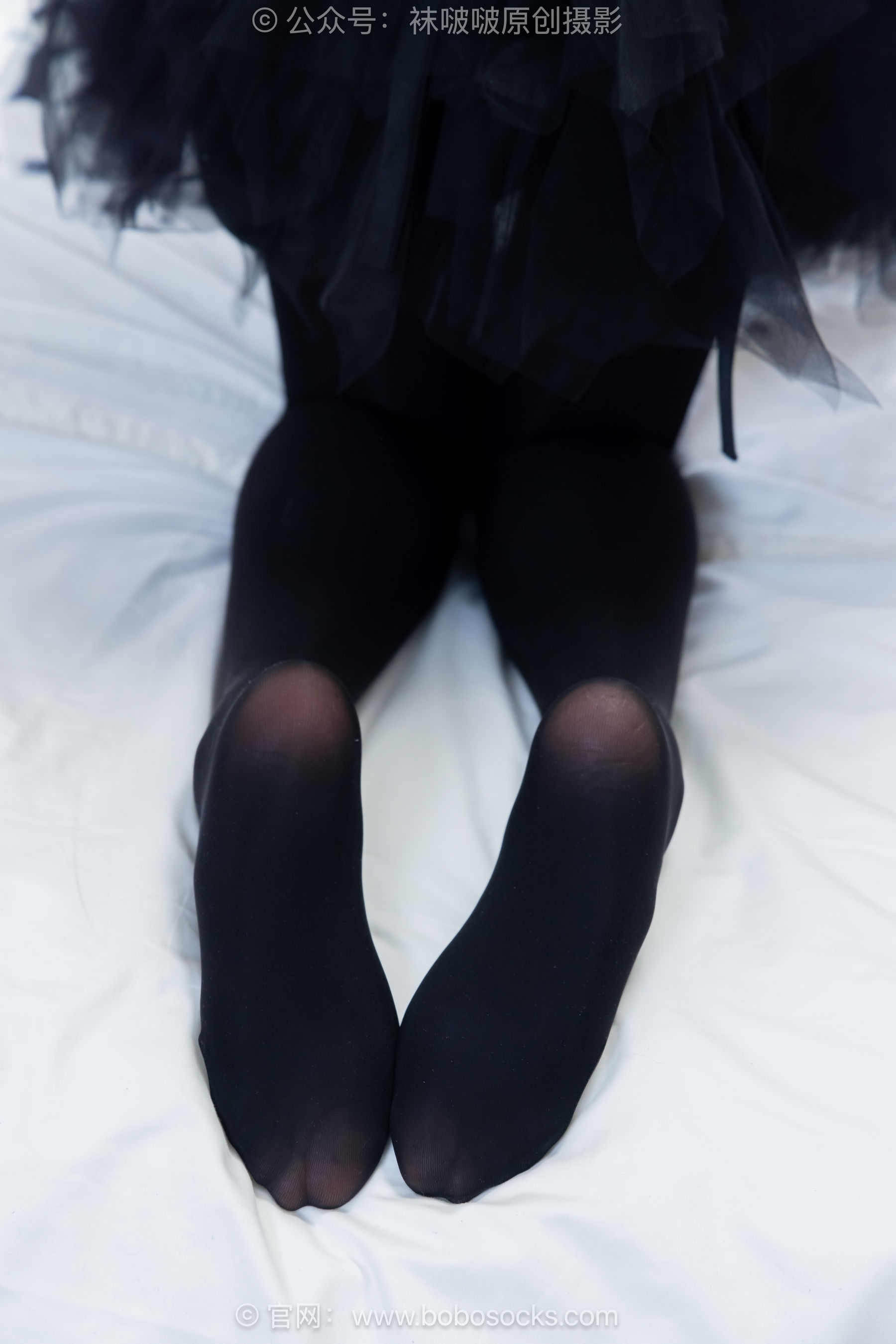 BoBoSocks袜啵啵 No.487 小甜豆 高跟鞋、油亮厚黑丝、黑色丝手套