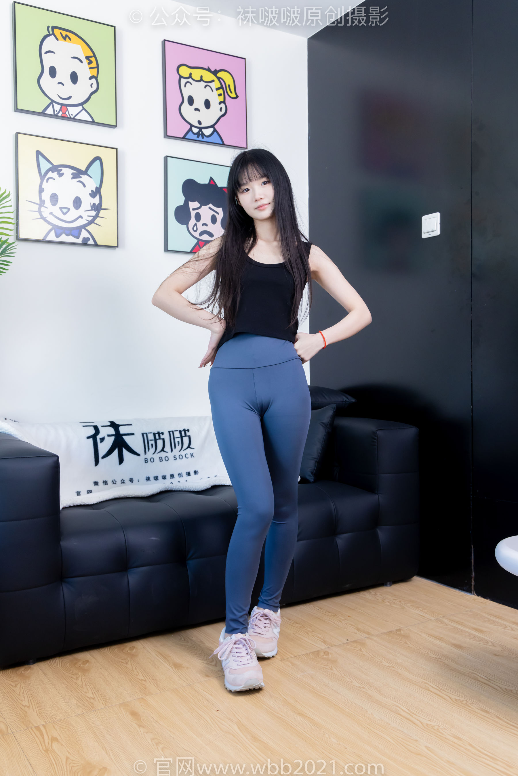 BoBoSocks袜啵啵 No.493 甜甜圈 - 运动鞋、薄肉丝、瑜伽裤裤里丝