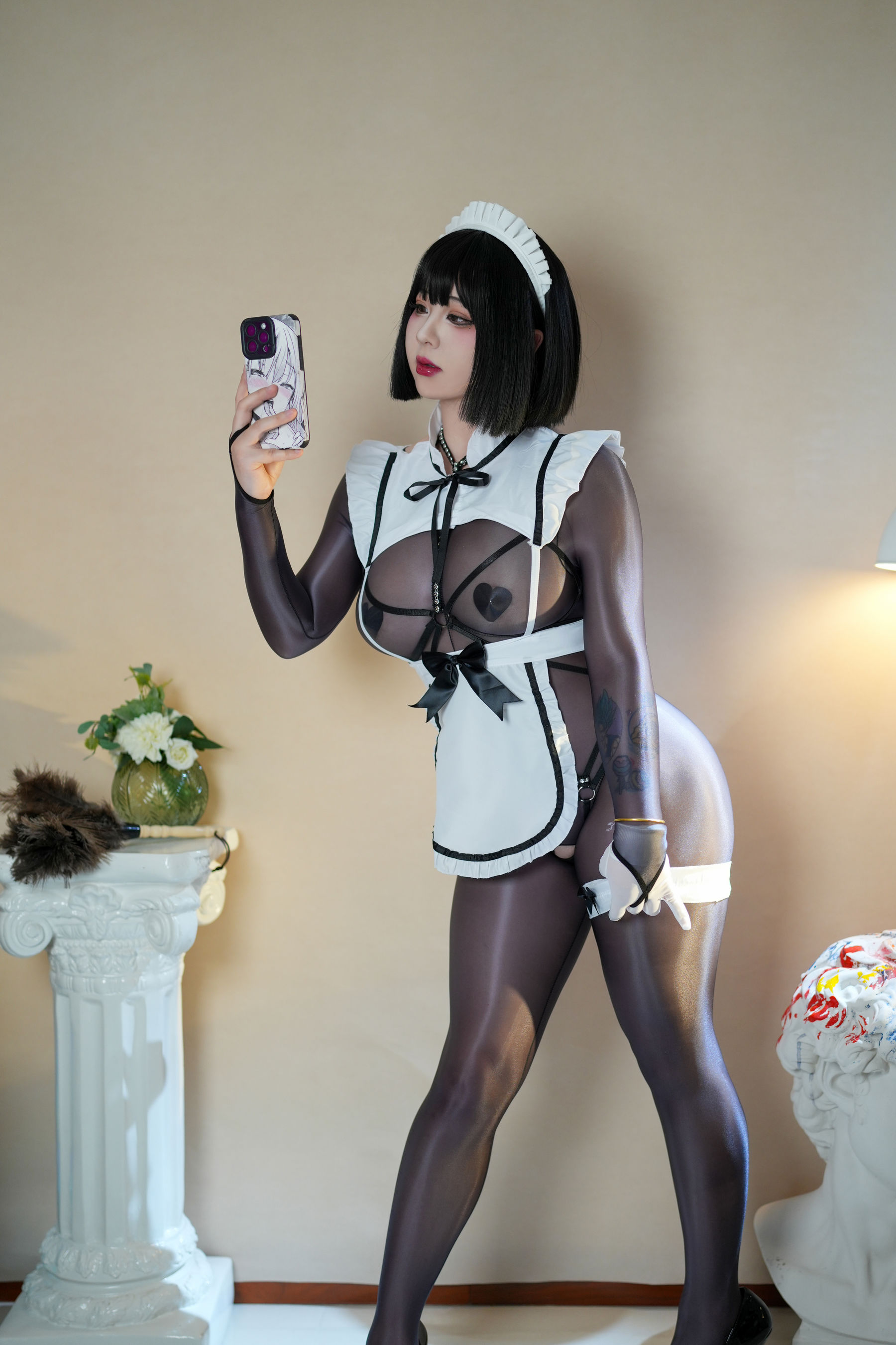 皮皮奶可可爱了啦 - 女仆自摄