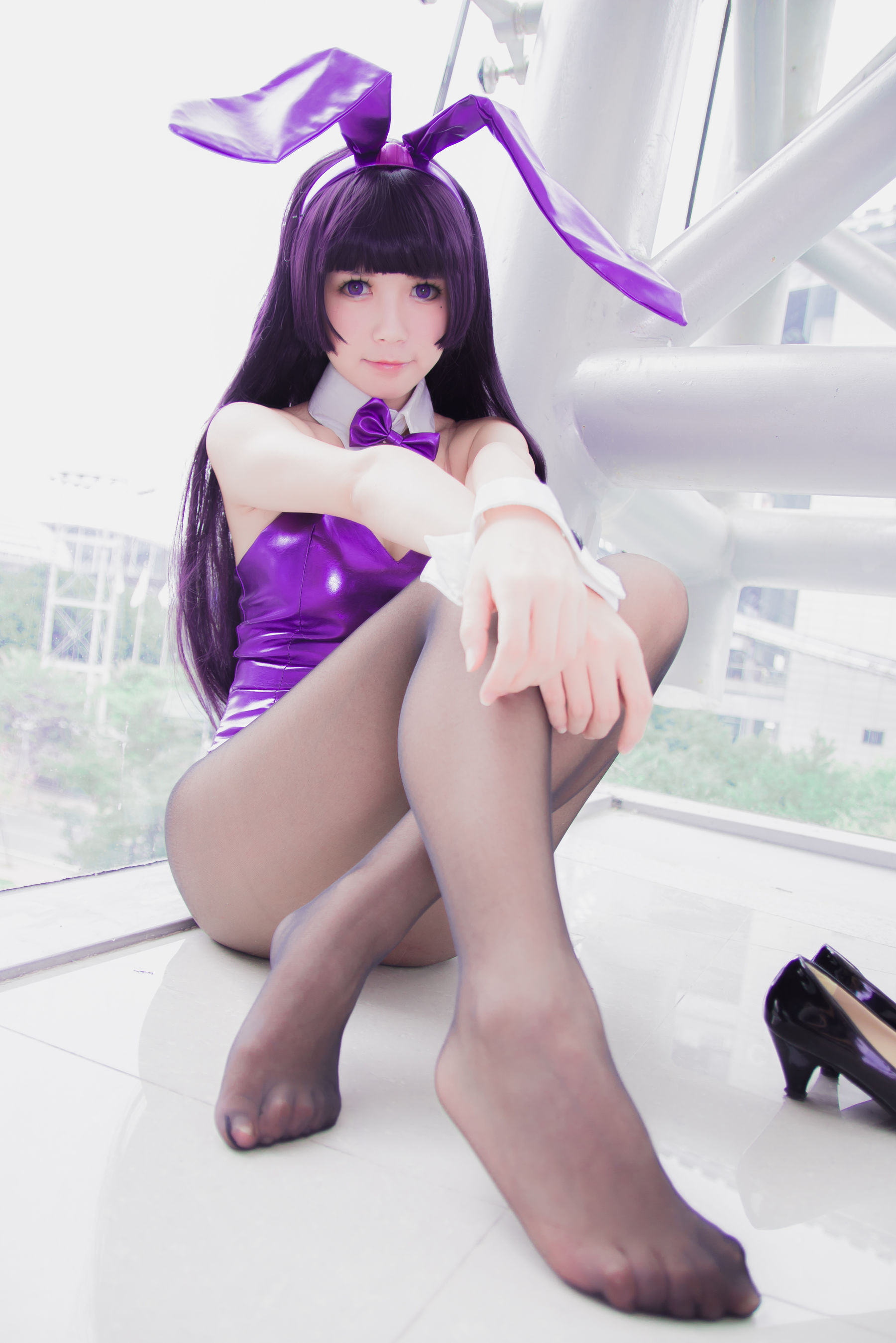 白金Saki写真 - 春日野穹 兔女郎