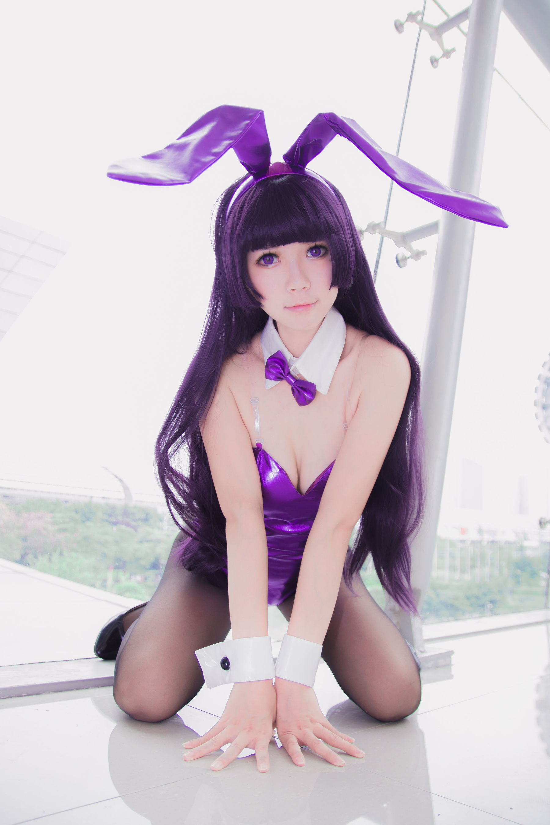 白金Saki写真 - 春日野穹 兔女郎