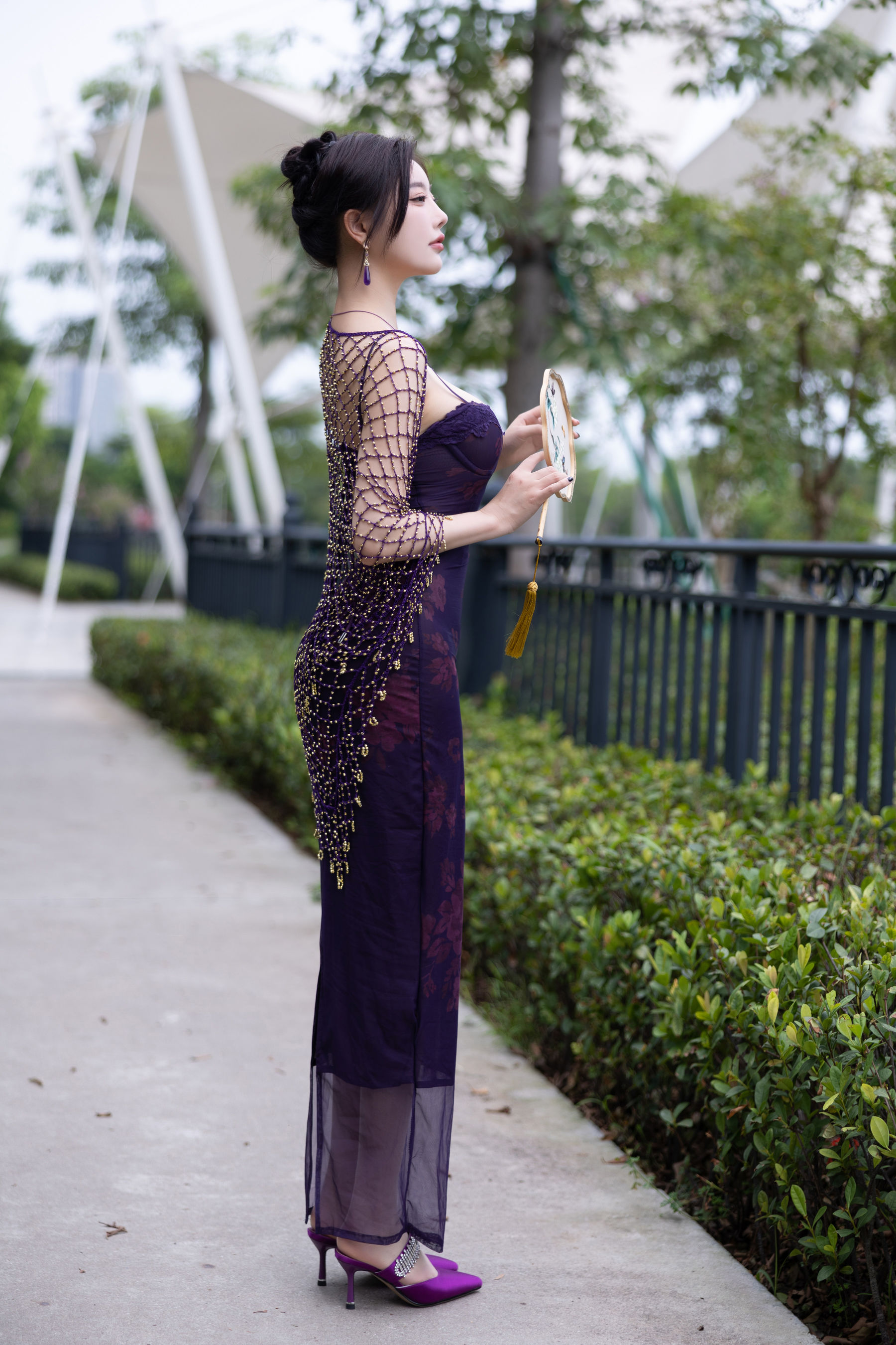 杨晨晨 - 性感连衣裙